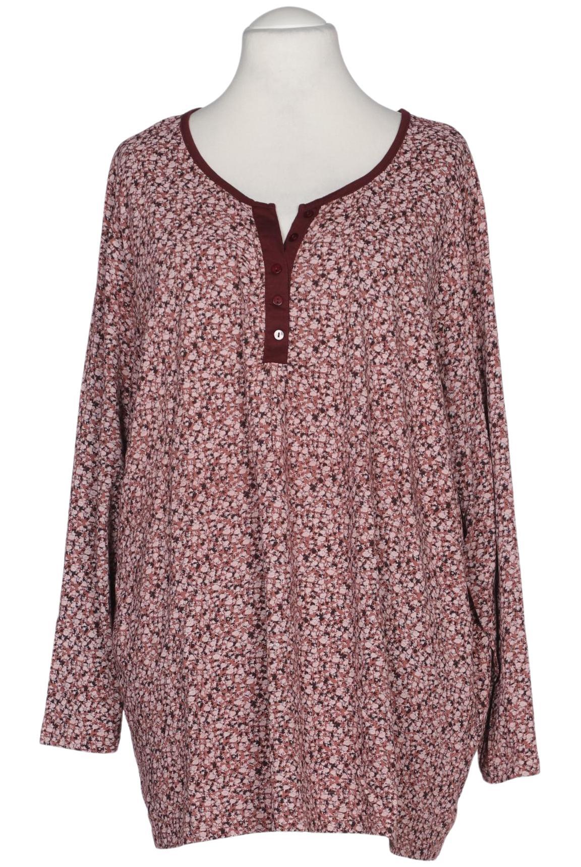 

Ulla Popken Damen Langarmshirt, rot, Gr. 54