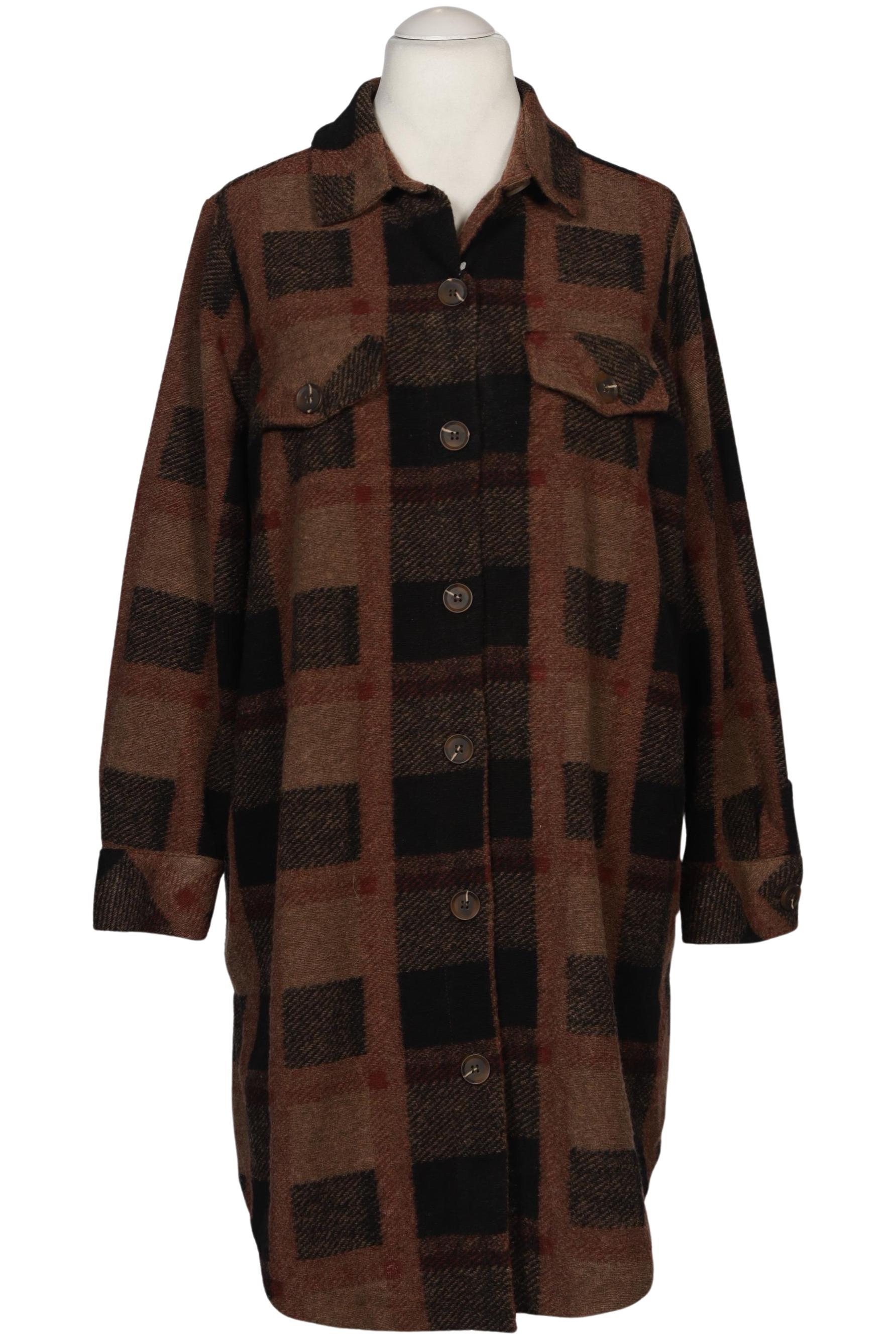 

Ulla Popken Damen Bluse, braun, Gr. 46