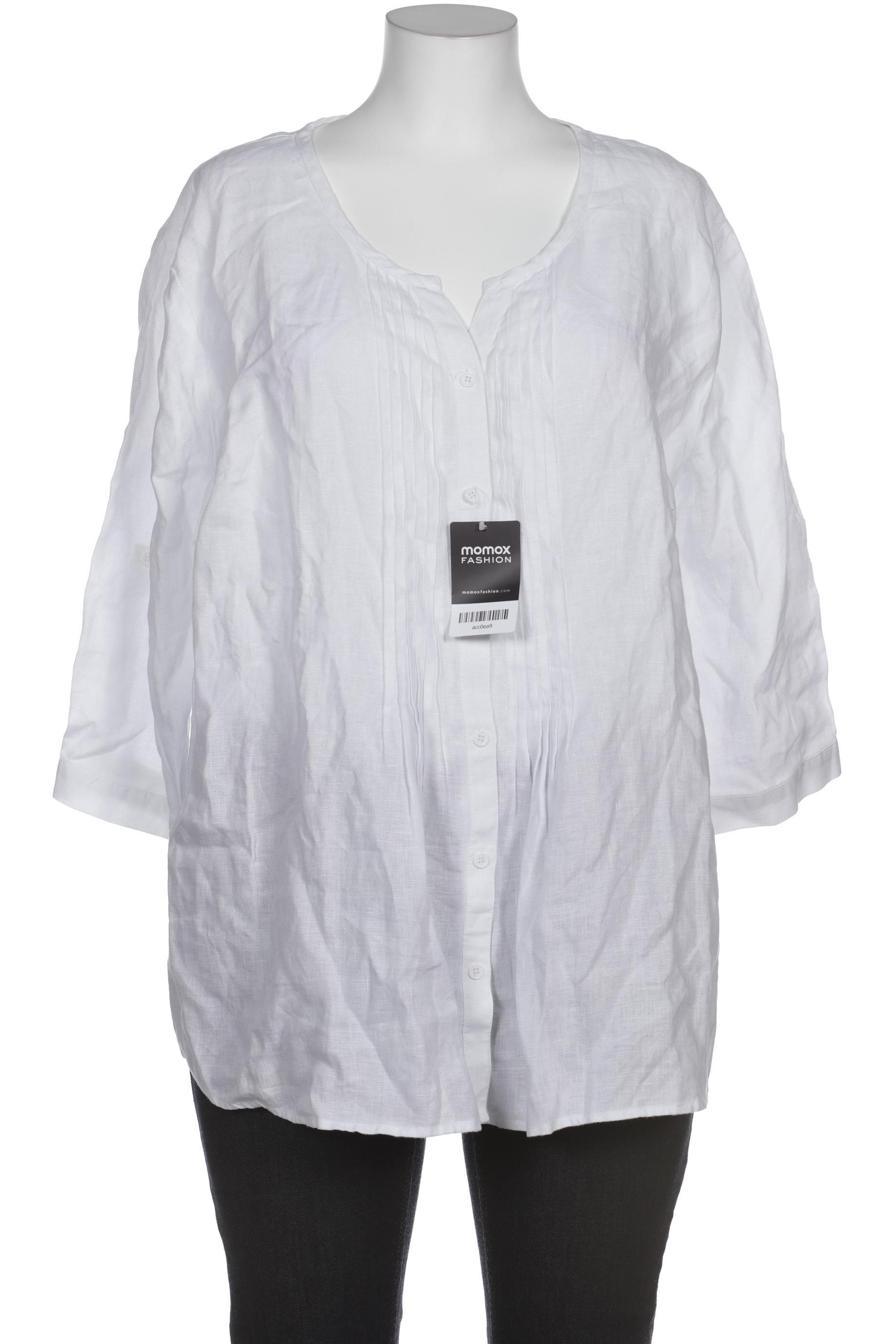 

Ulla Popken Damen Bluse, weiß, Gr. 46