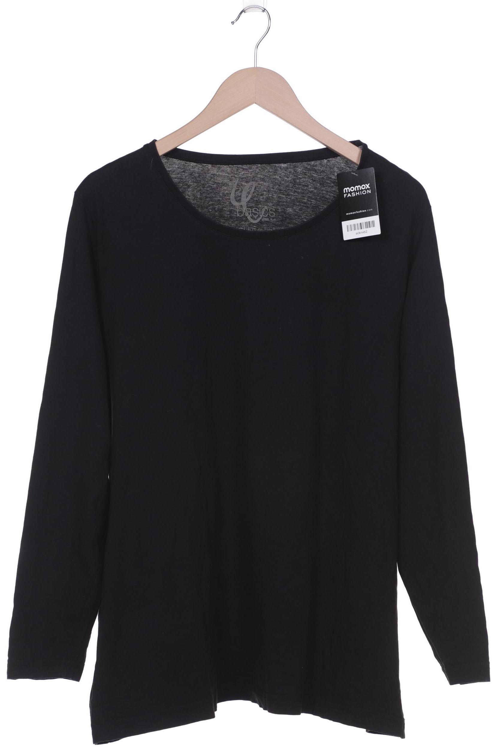 

Ulla Popken Damen Langarmshirt, schwarz
