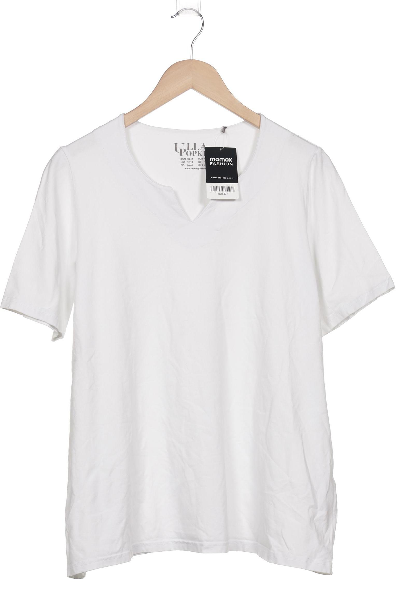 

Ulla Popken Damen T-Shirt, weiß, Gr. 42