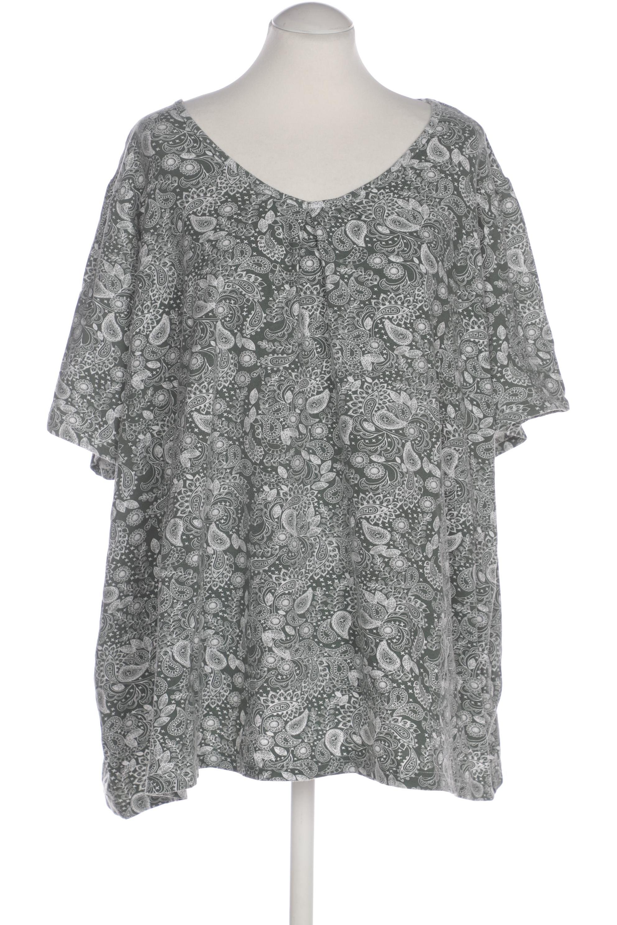 

Ulla Popken Damen T-Shirt, grün, Gr. 54