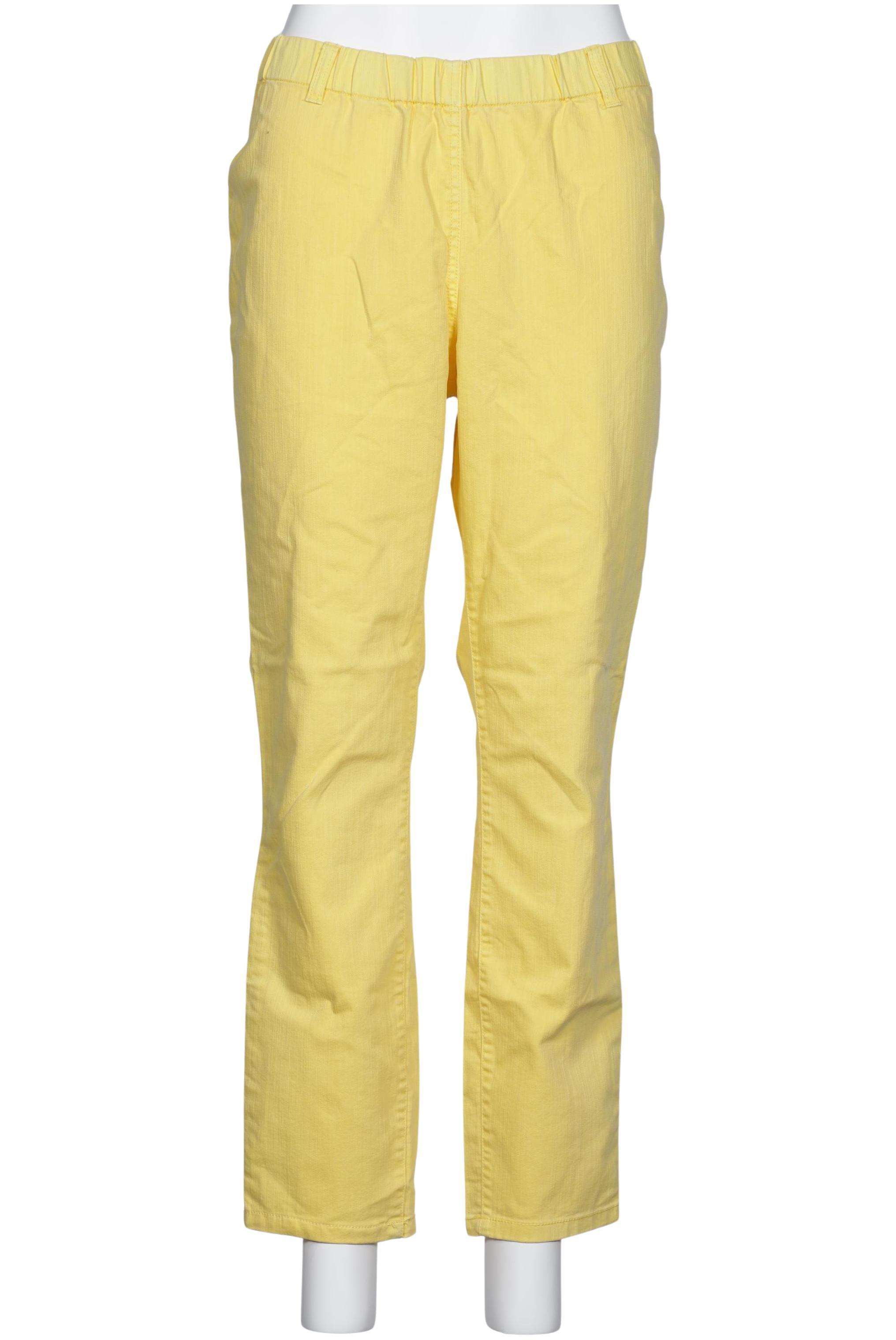 

Ulla Popken Damen Jeans, gelb, Gr. 48