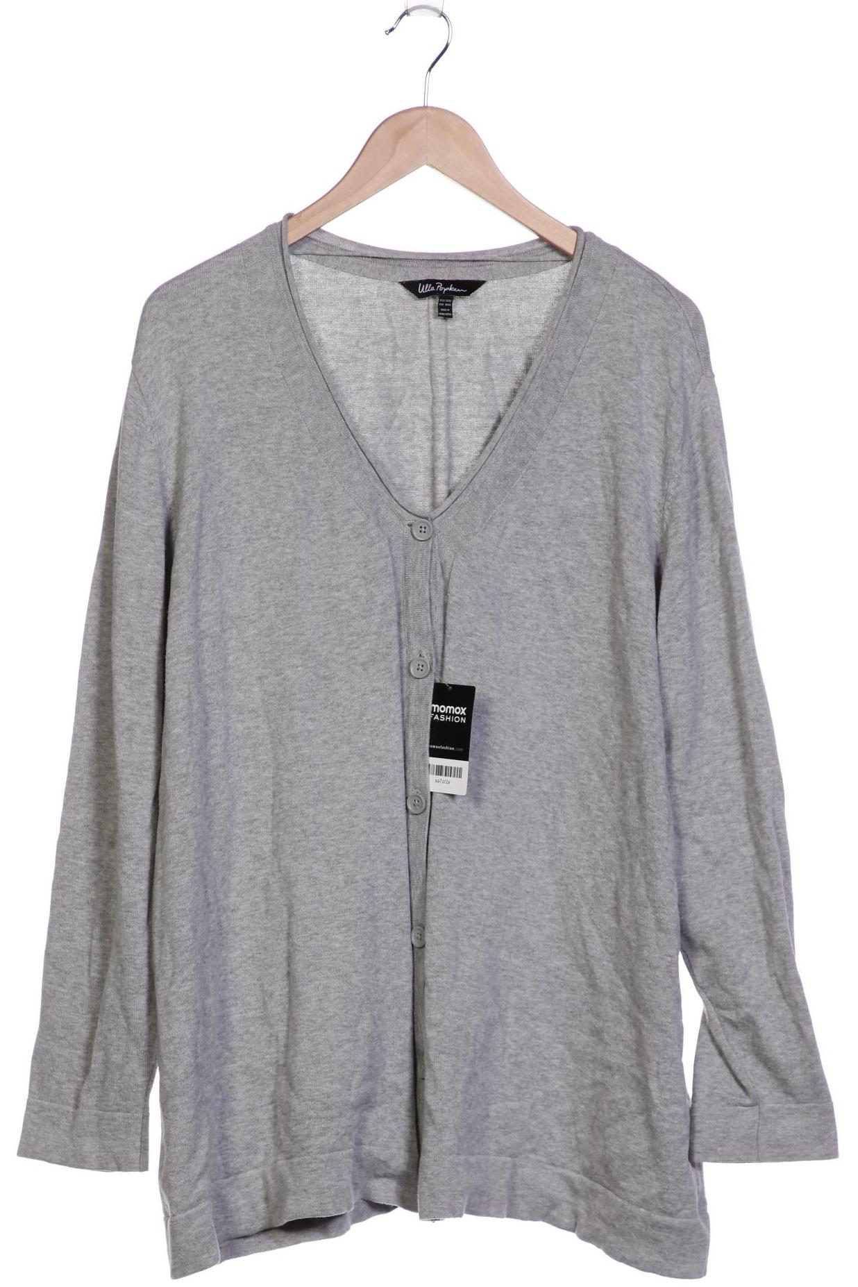 

Ulla Popken Damen Strickjacke, grau, Gr. 50