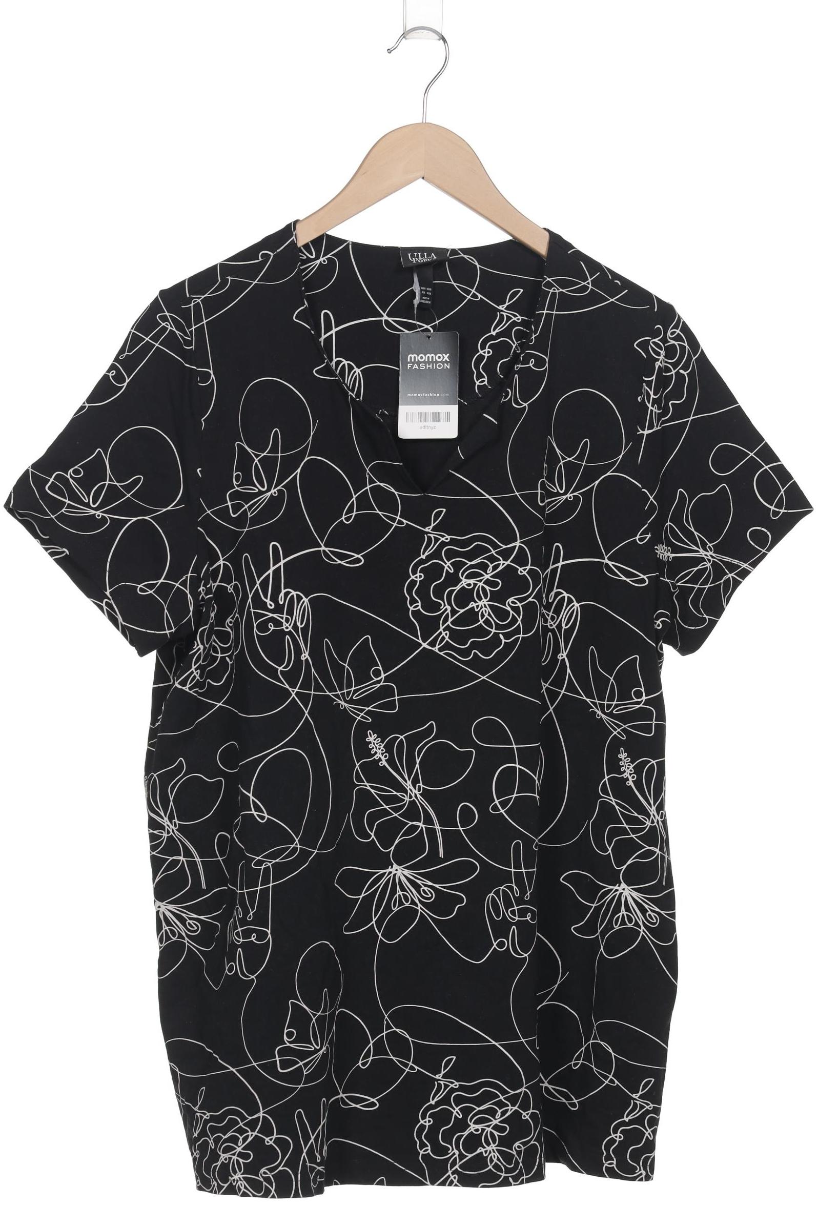 

Ulla Popken Damen T-Shirt, schwarz, Gr. 46