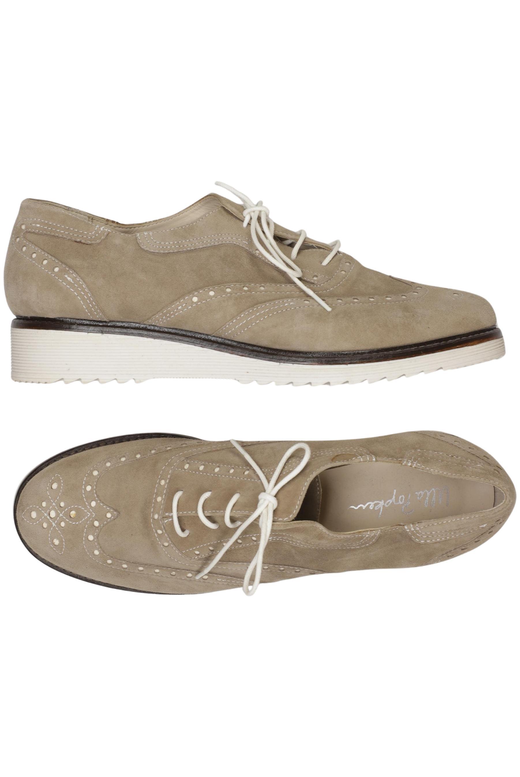 

Ulla Popken Damen Halbschuh, beige, Gr. 42