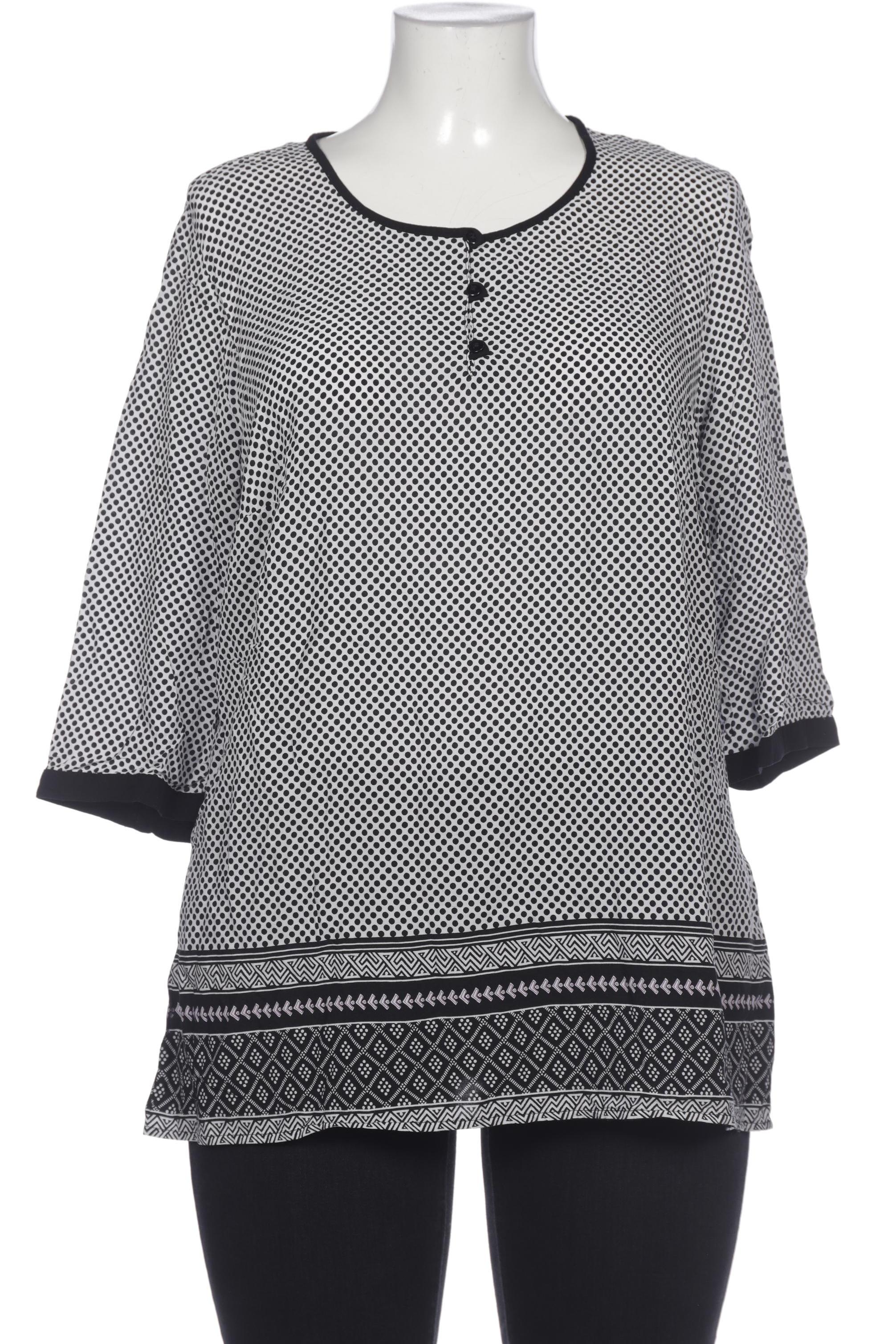 

Ulla Popken Damen Bluse, weiß, Gr. 46