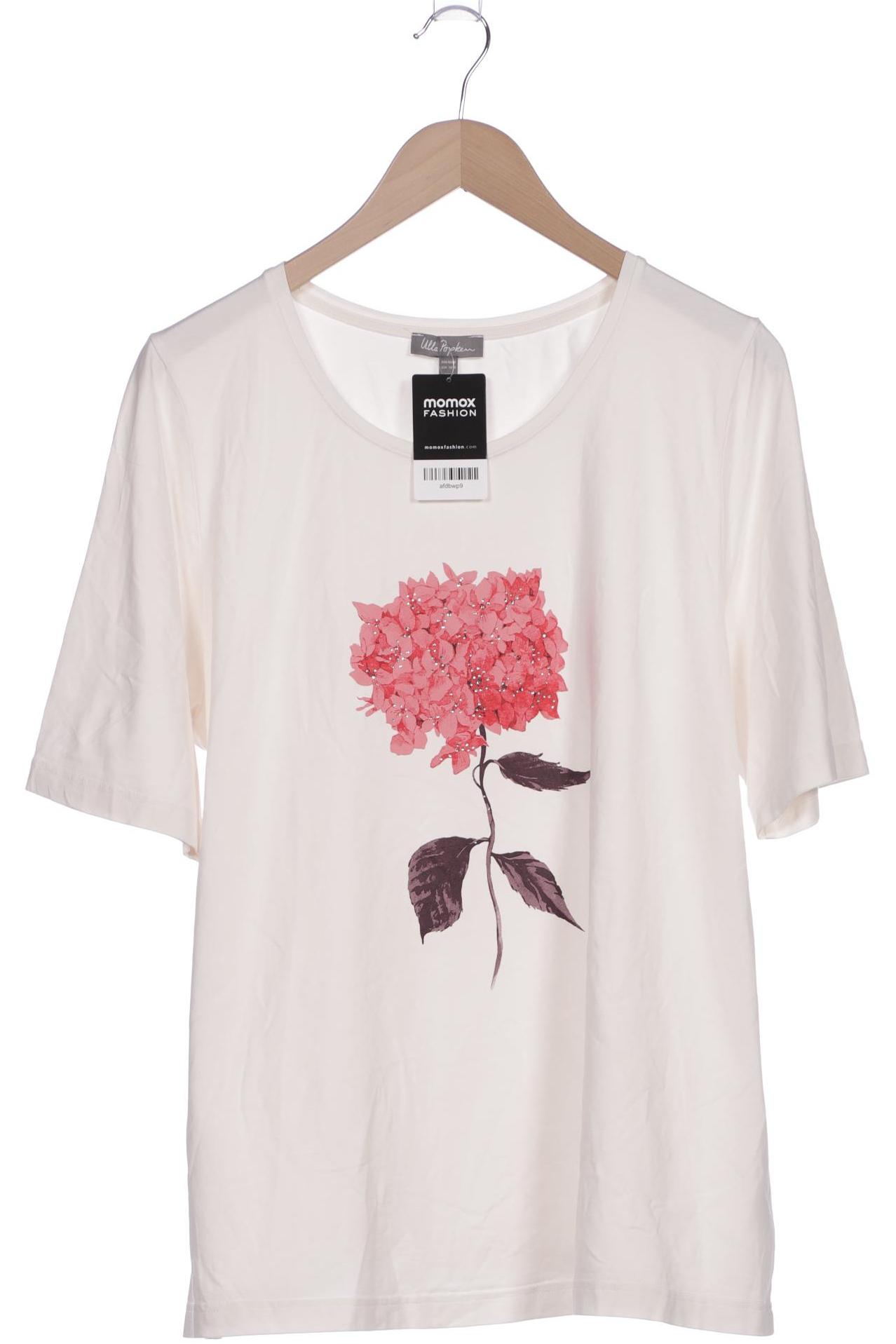 

Ulla Popken Damen T-Shirt, cremeweiß, Gr. 46