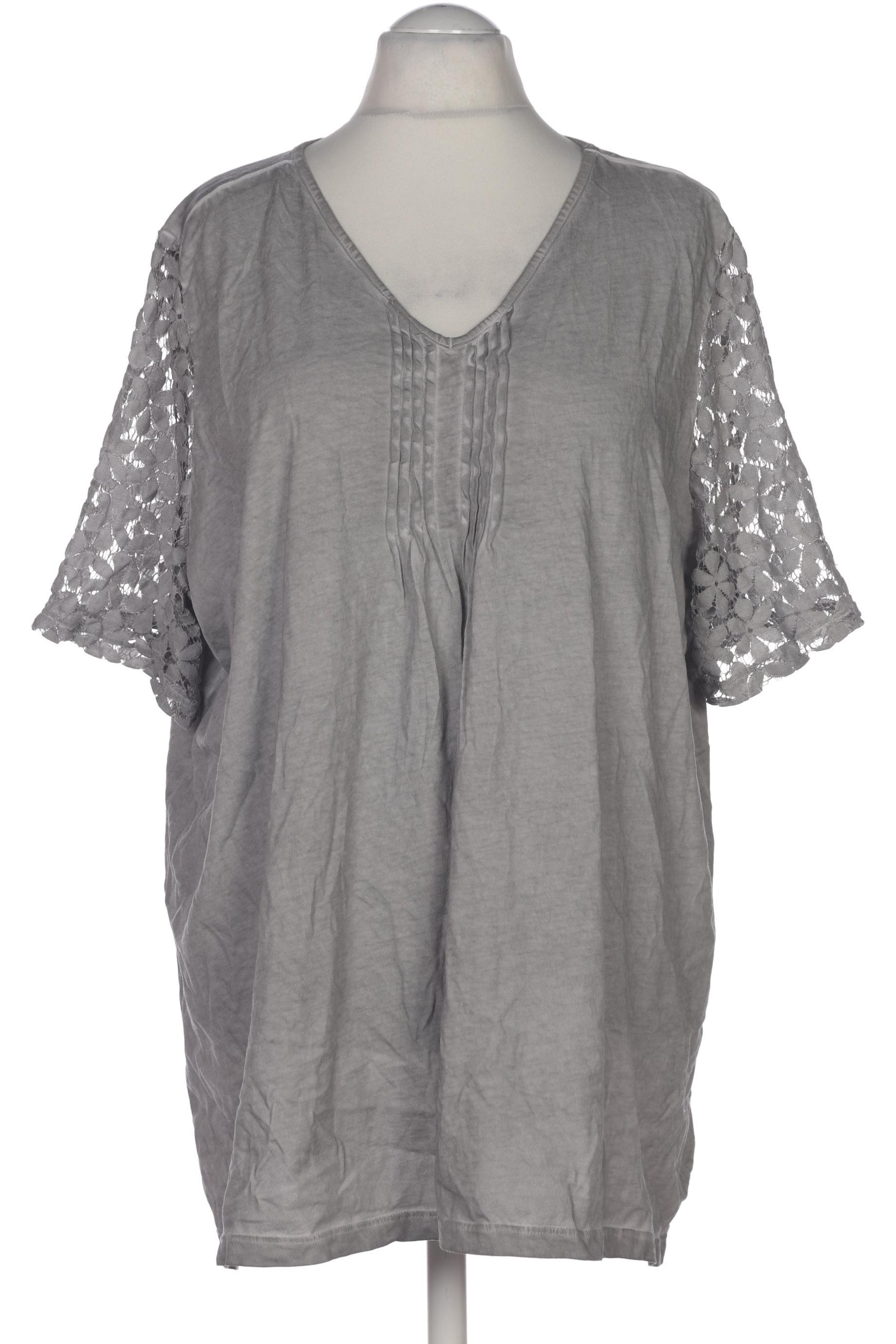 

Ulla Popken Damen T-Shirt, grau, Gr. 54