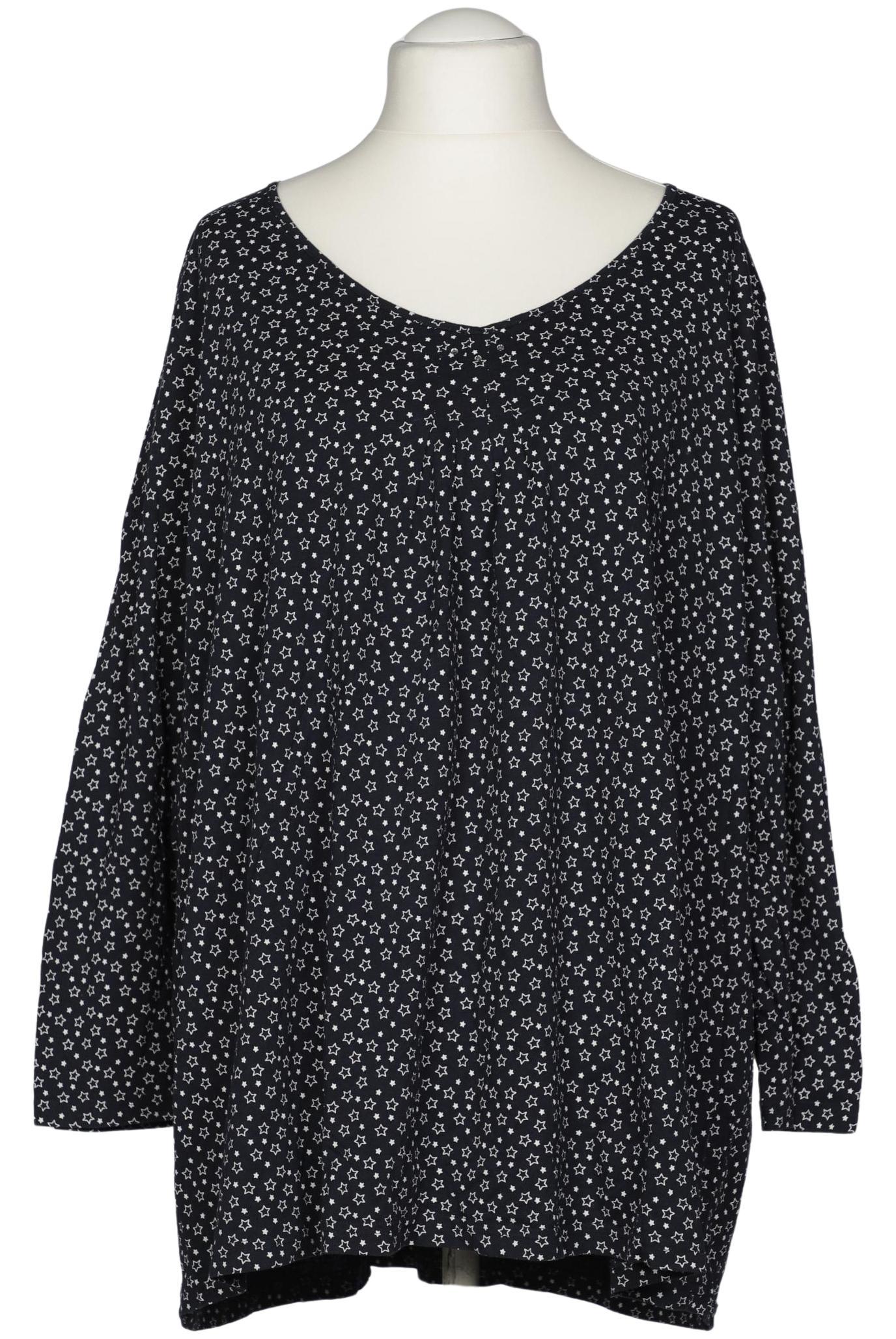 

Ulla Popken Damen Langarmshirt, marineblau, Gr. 54