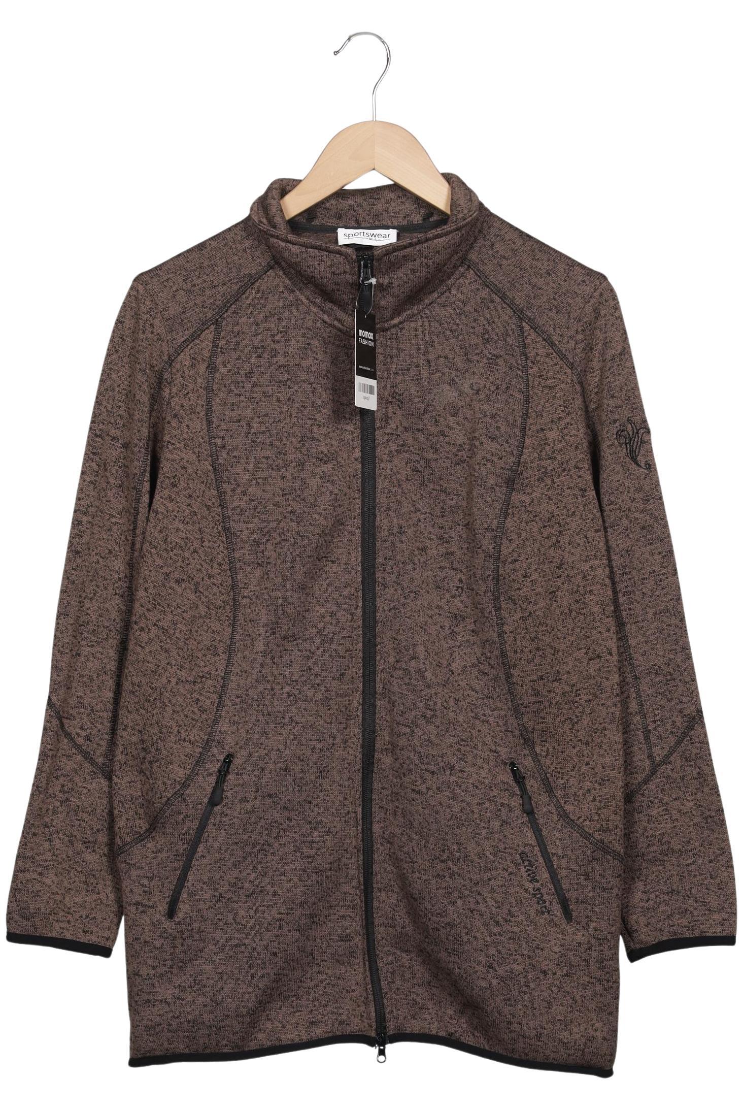 

Ulla Popken Damen Sweatshirt, braun, Gr. 42