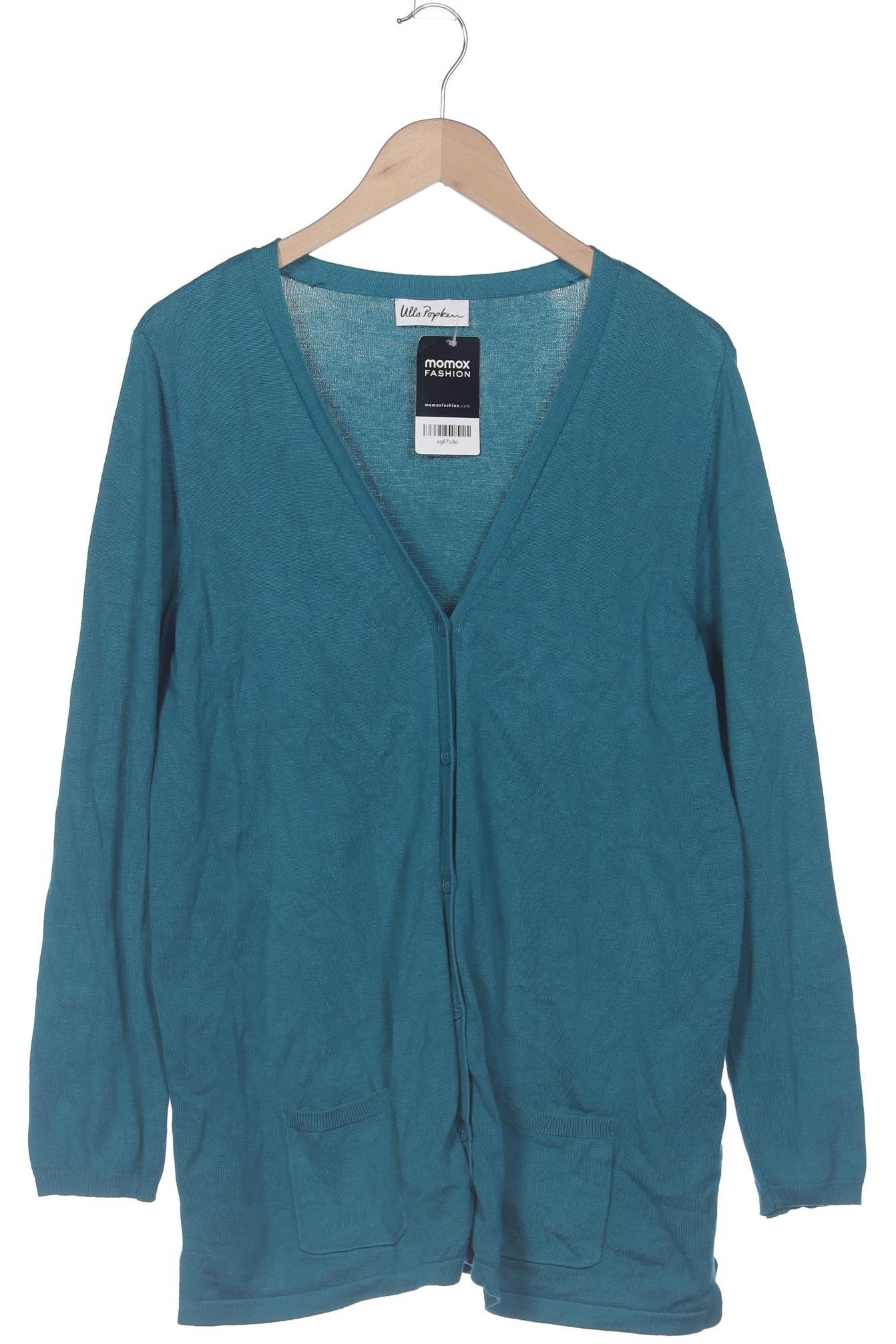 

Ulla Popken Damen Strickjacke, blau, Gr. 42
