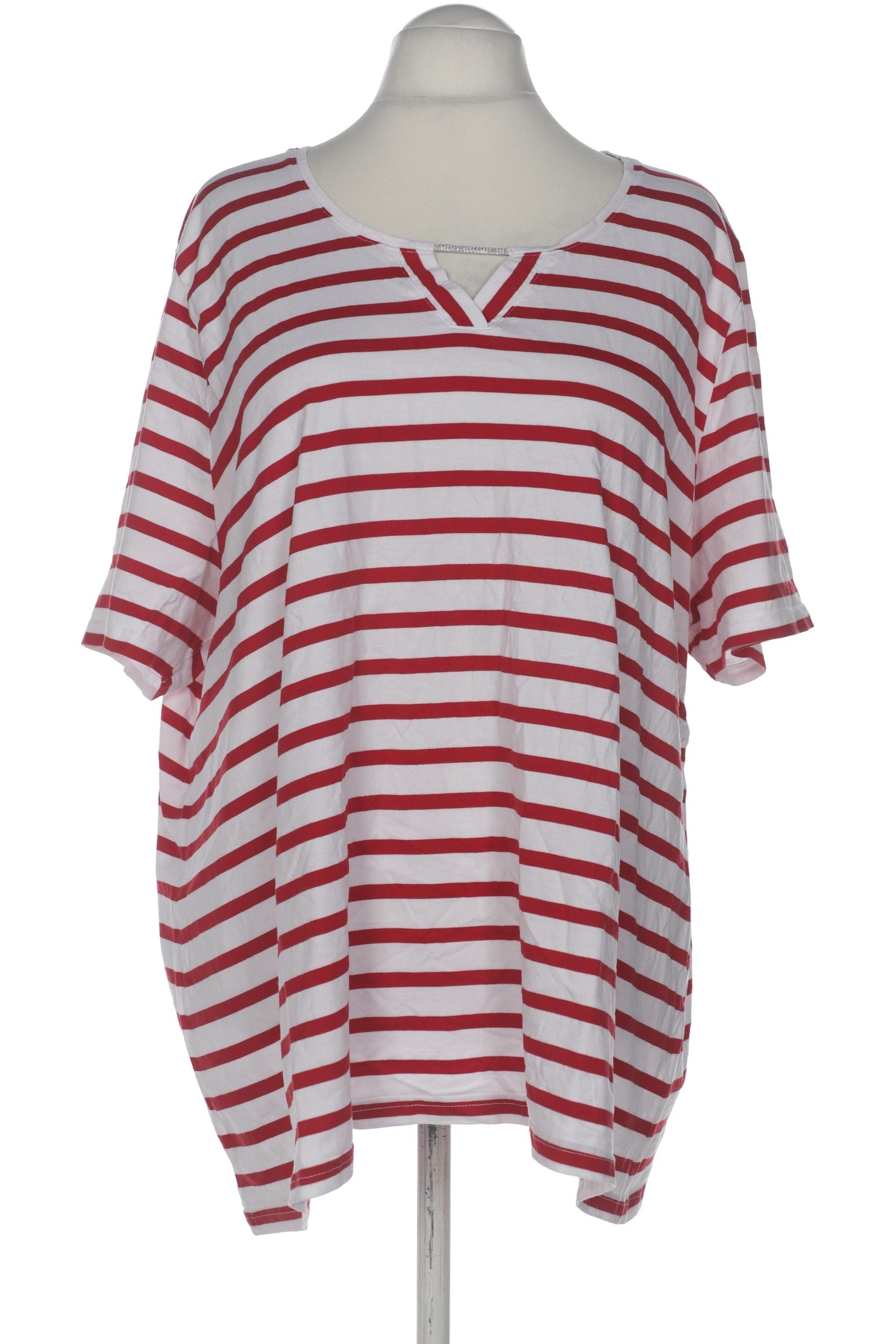 

Ulla Popken Damen T-Shirt, weiß, Gr. 58