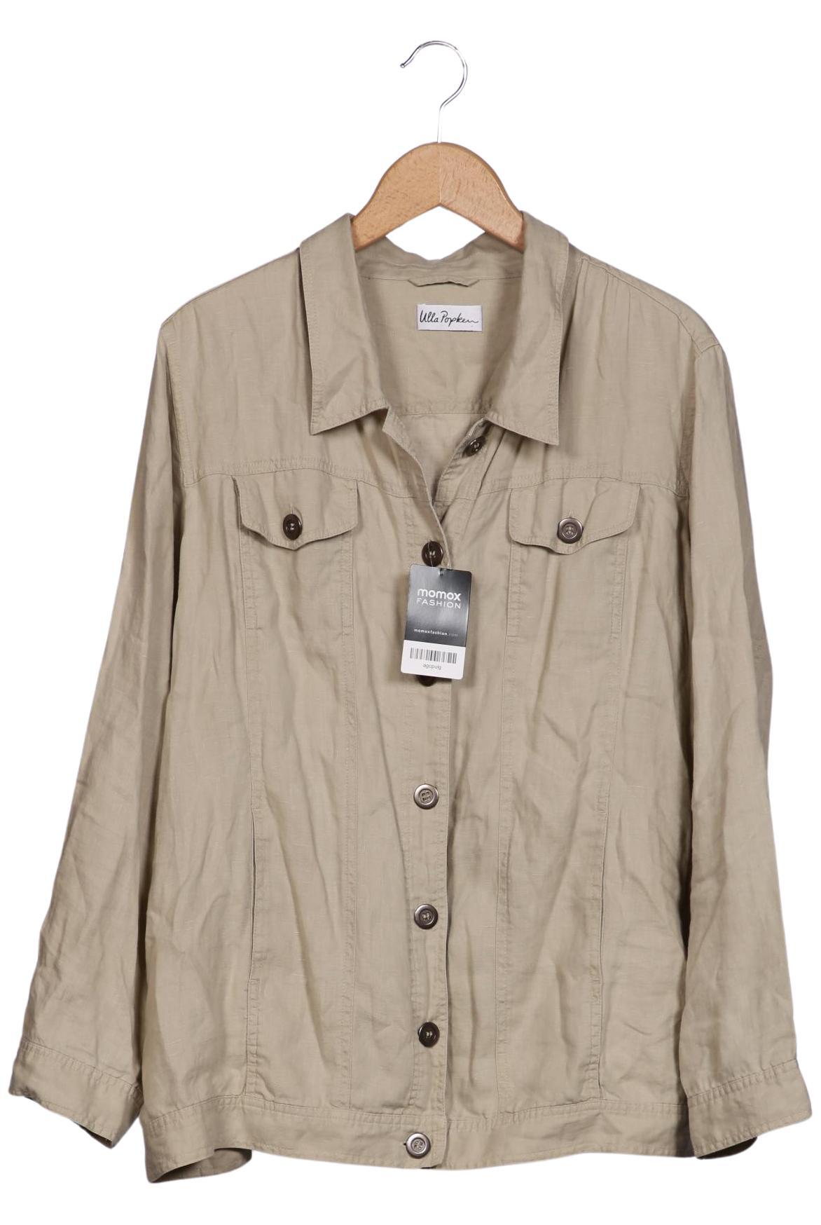 

Ulla Popken Damen Jacke, beige, Gr. 46
