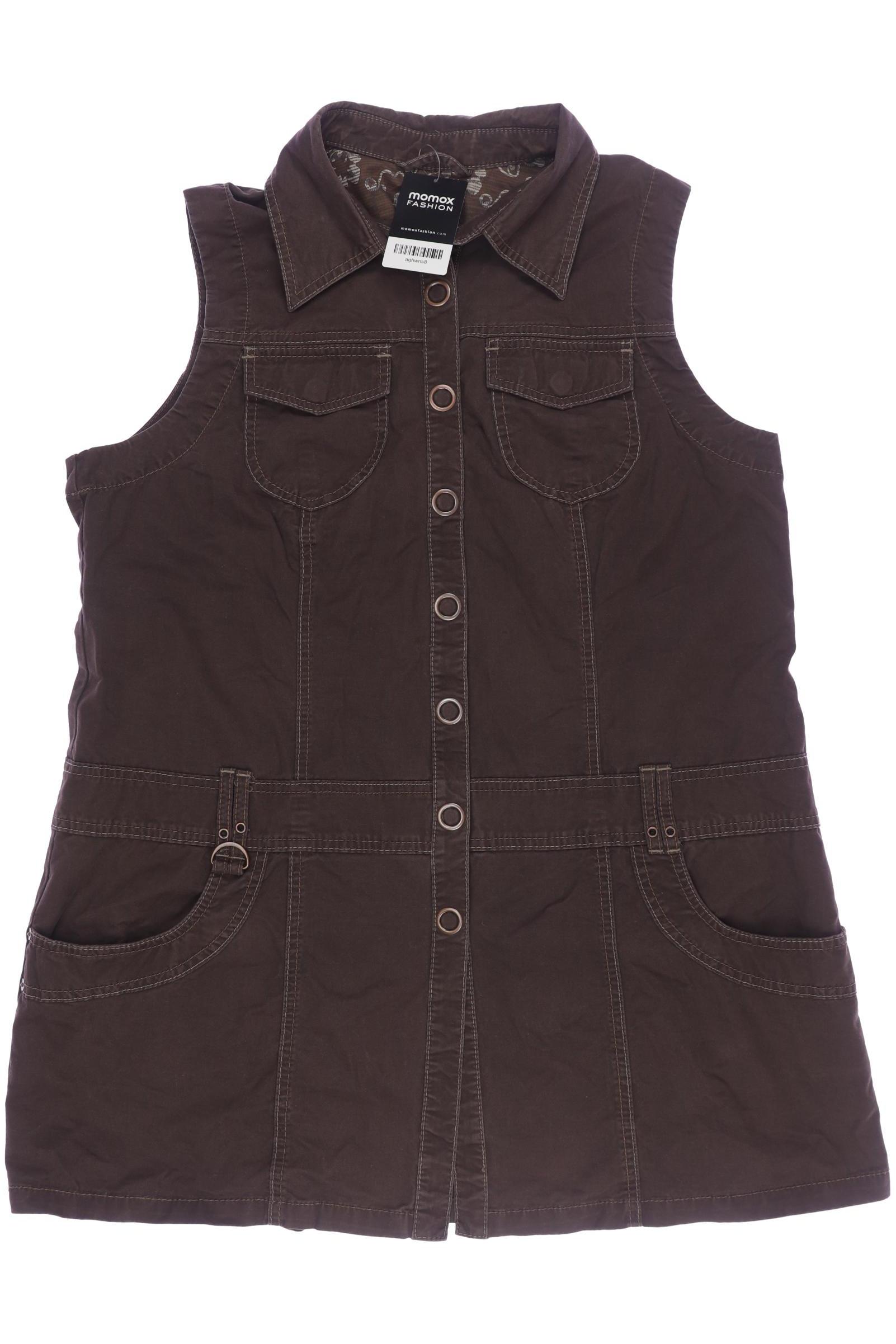 

Ulla Popken Damen Weste, braun, Gr. 46