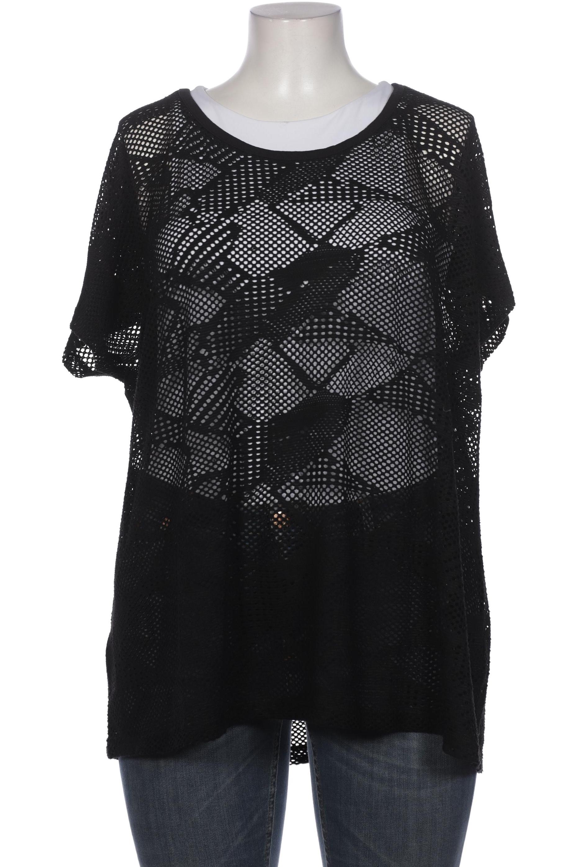 

Ulla Popken Damen T-Shirt, schwarz, Gr. 50