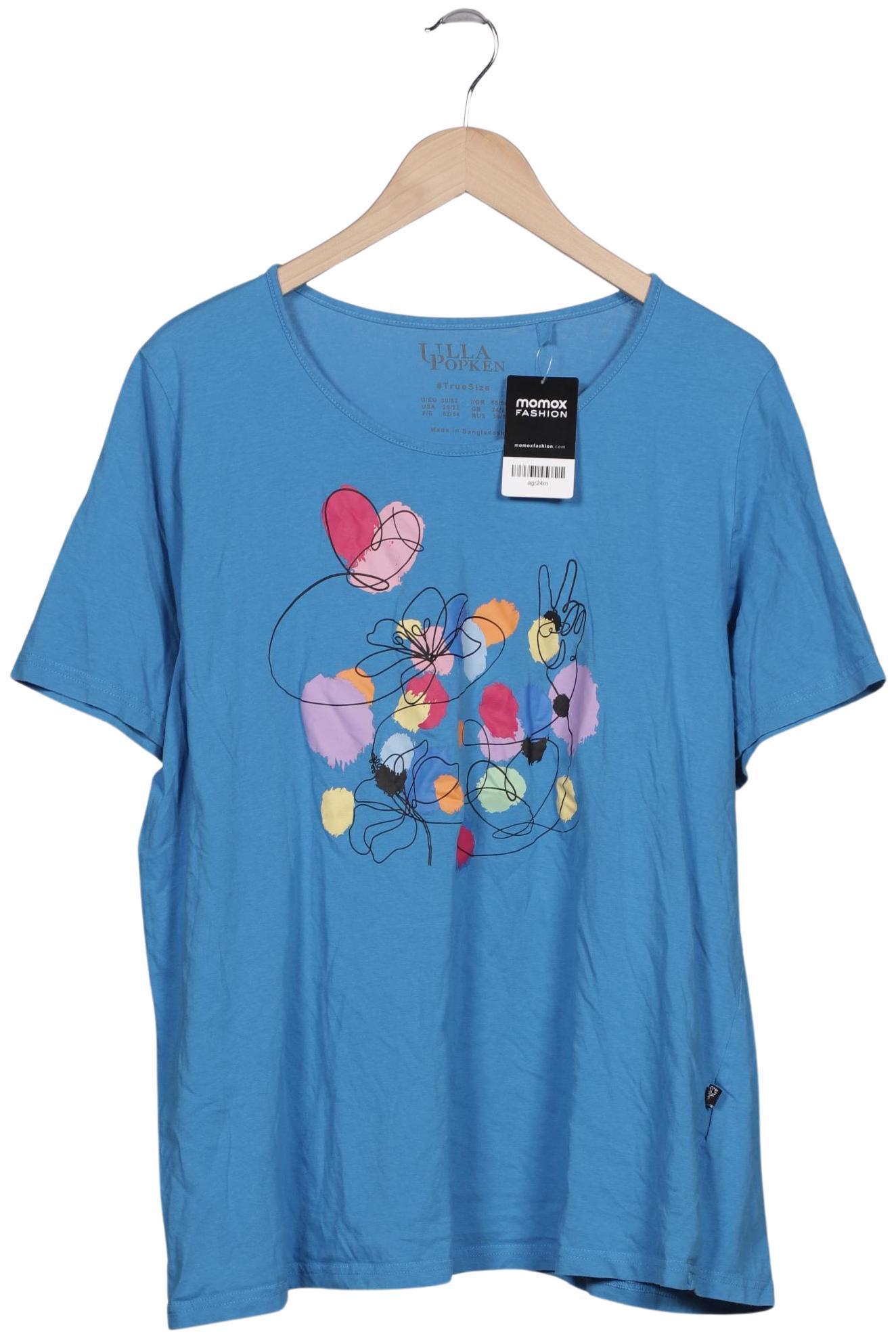 

Ulla Popken Damen T-Shirt, blau, Gr. 50