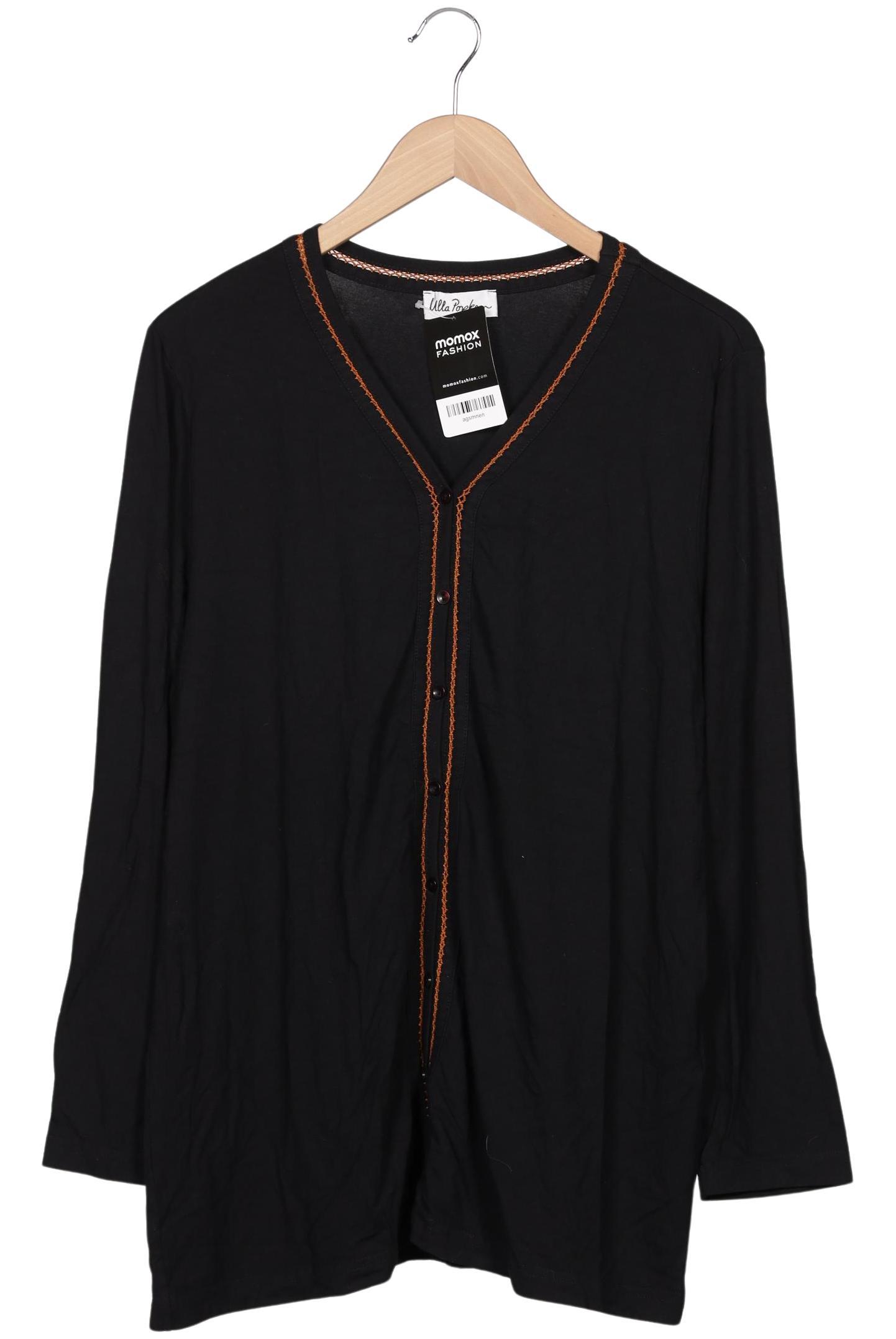 

Ulla Popken Damen Strickjacke, schwarz, Gr. 42