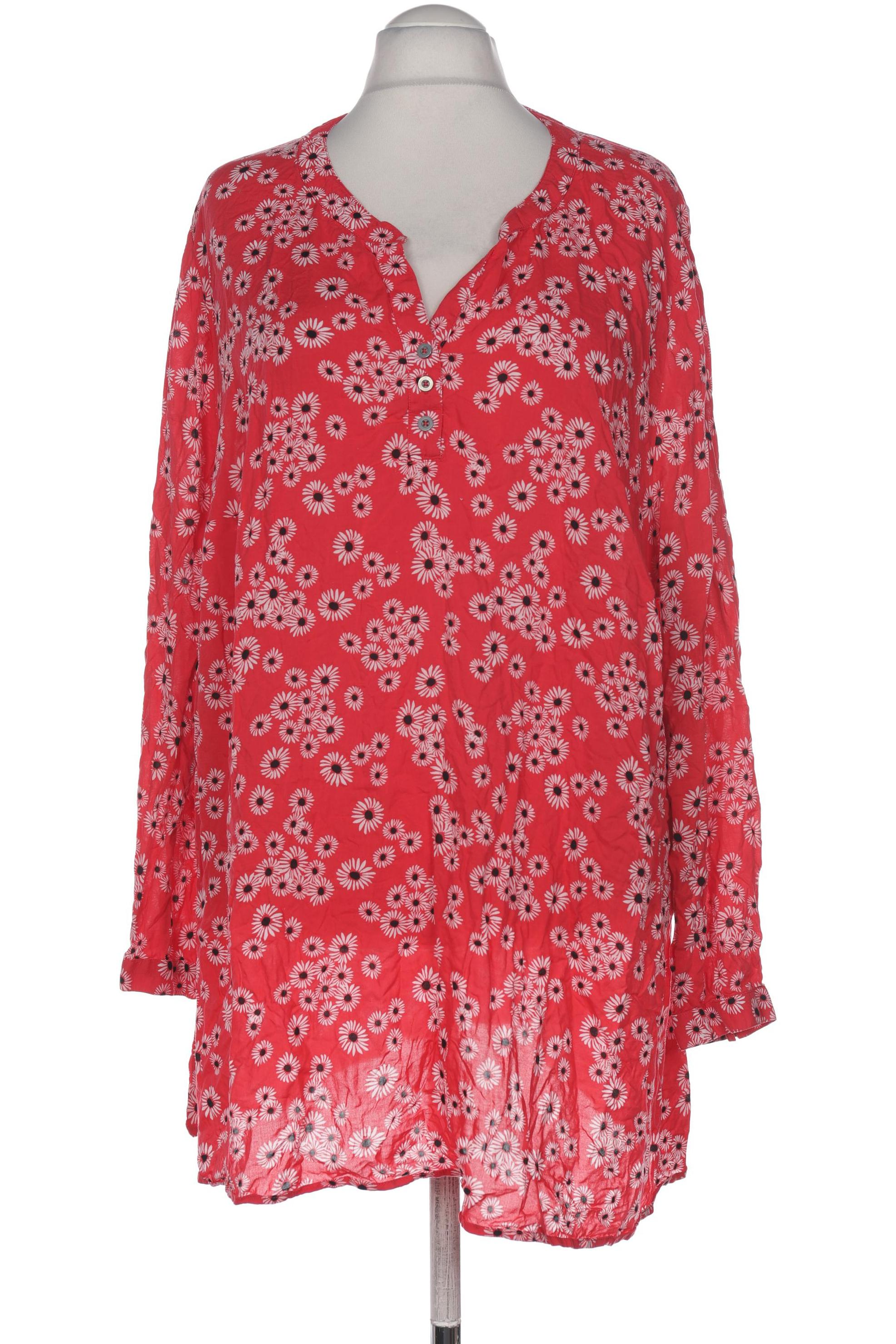 

Ulla Popken Damen Bluse, rot, Gr. 54