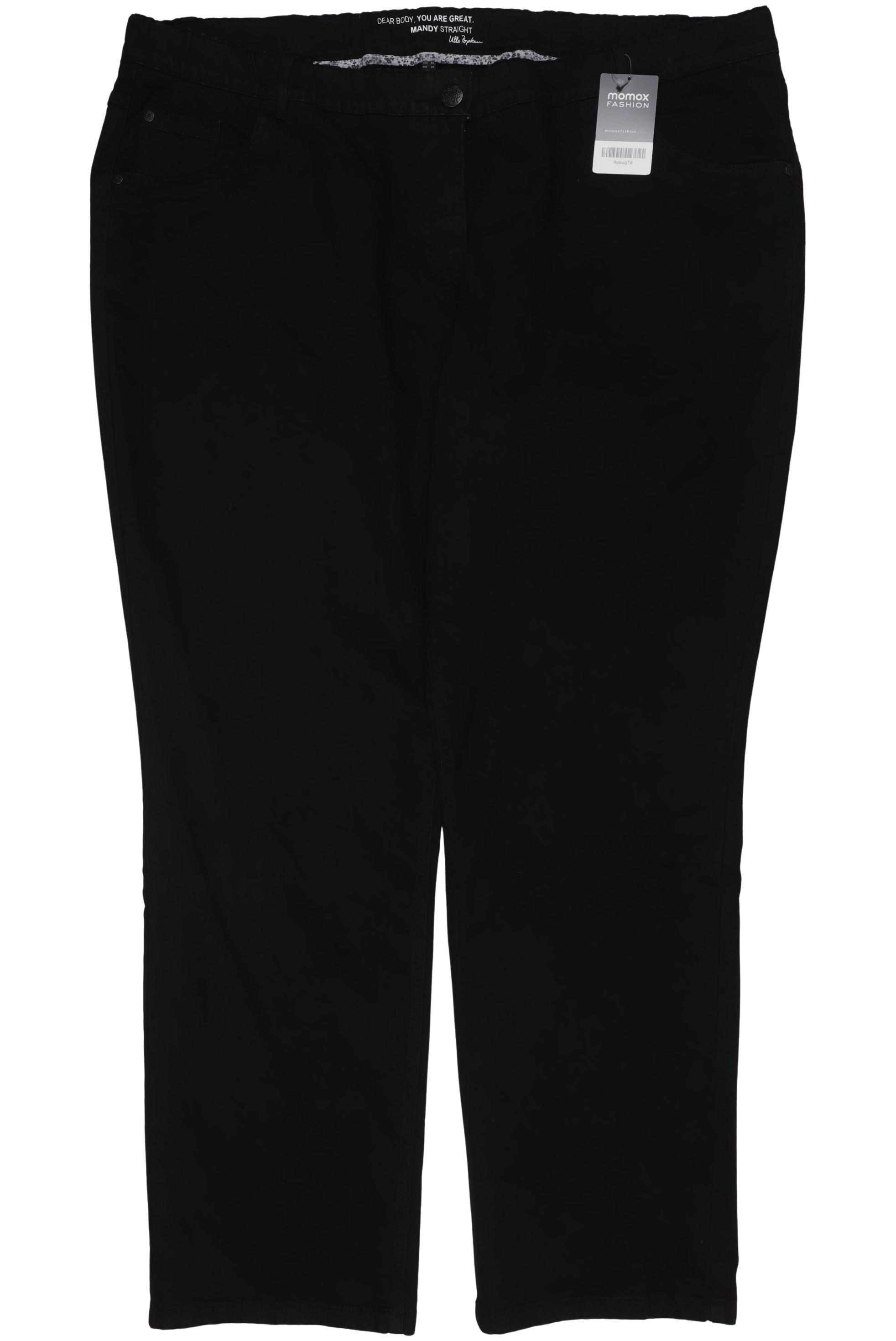 

Ulla Popken Damen Jeans, schwarz, Gr. 54