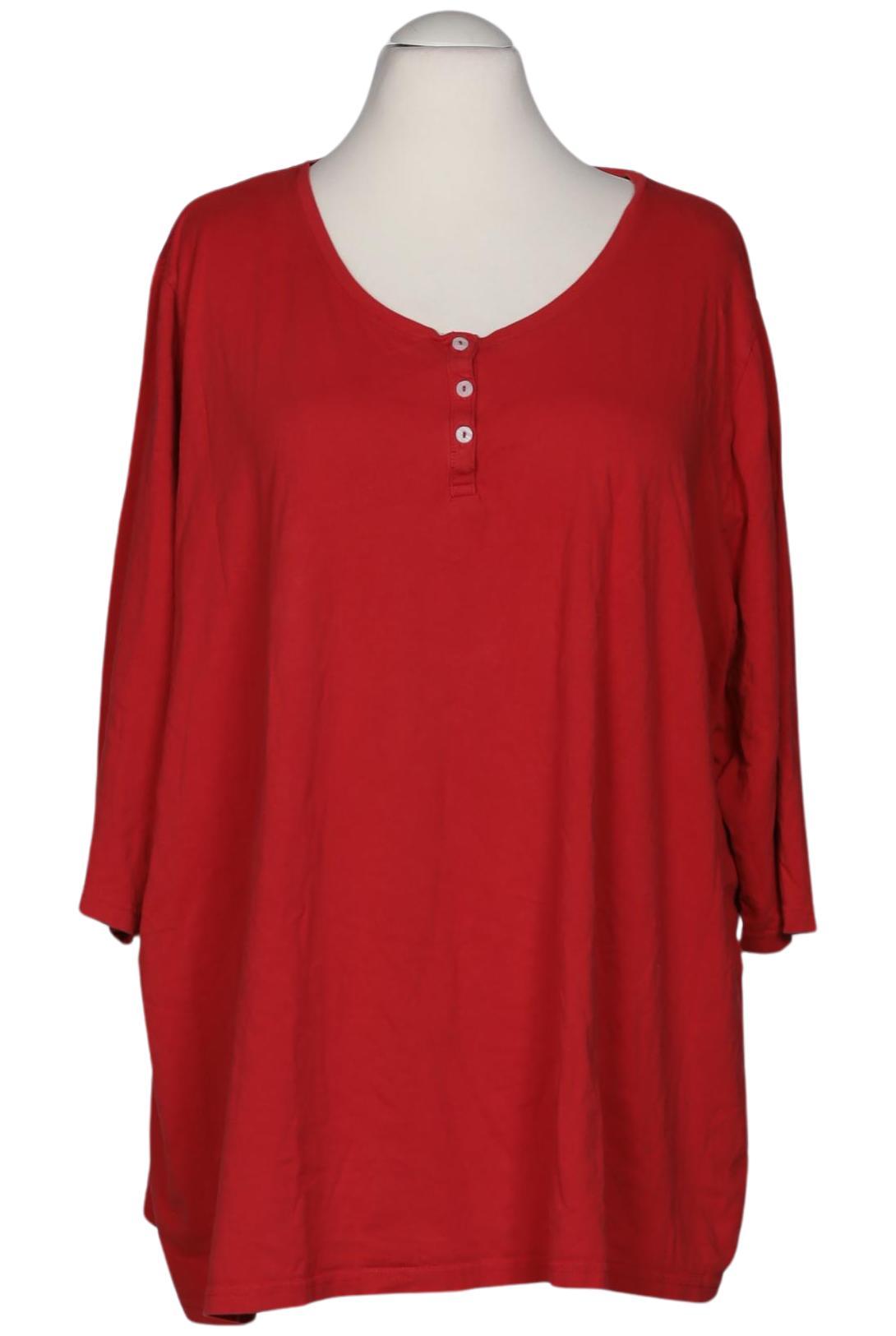 

Ulla Popken Damen T-Shirt, rot, Gr. 58