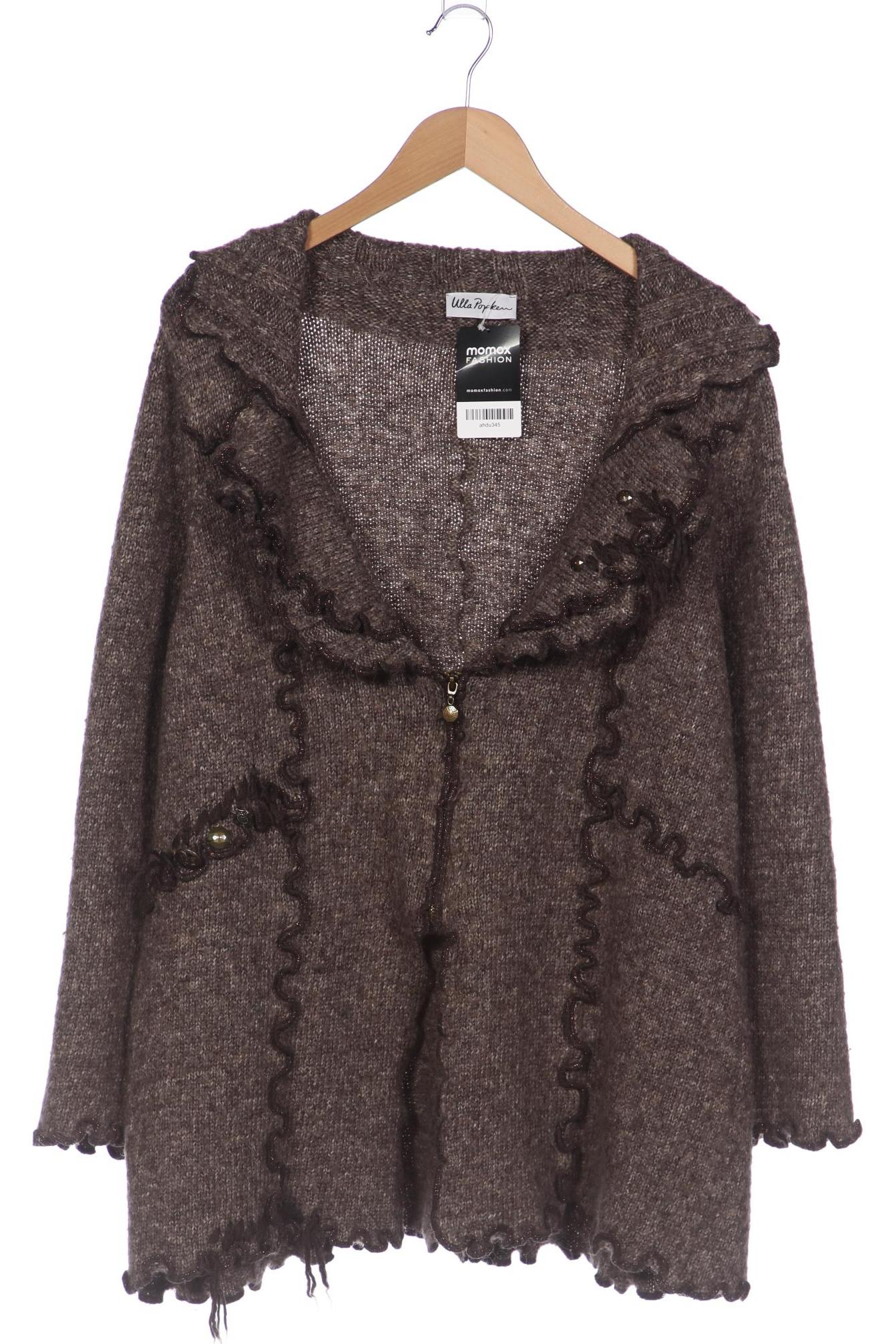 

Ulla Popken Damen Strickjacke, braun, Gr. 50