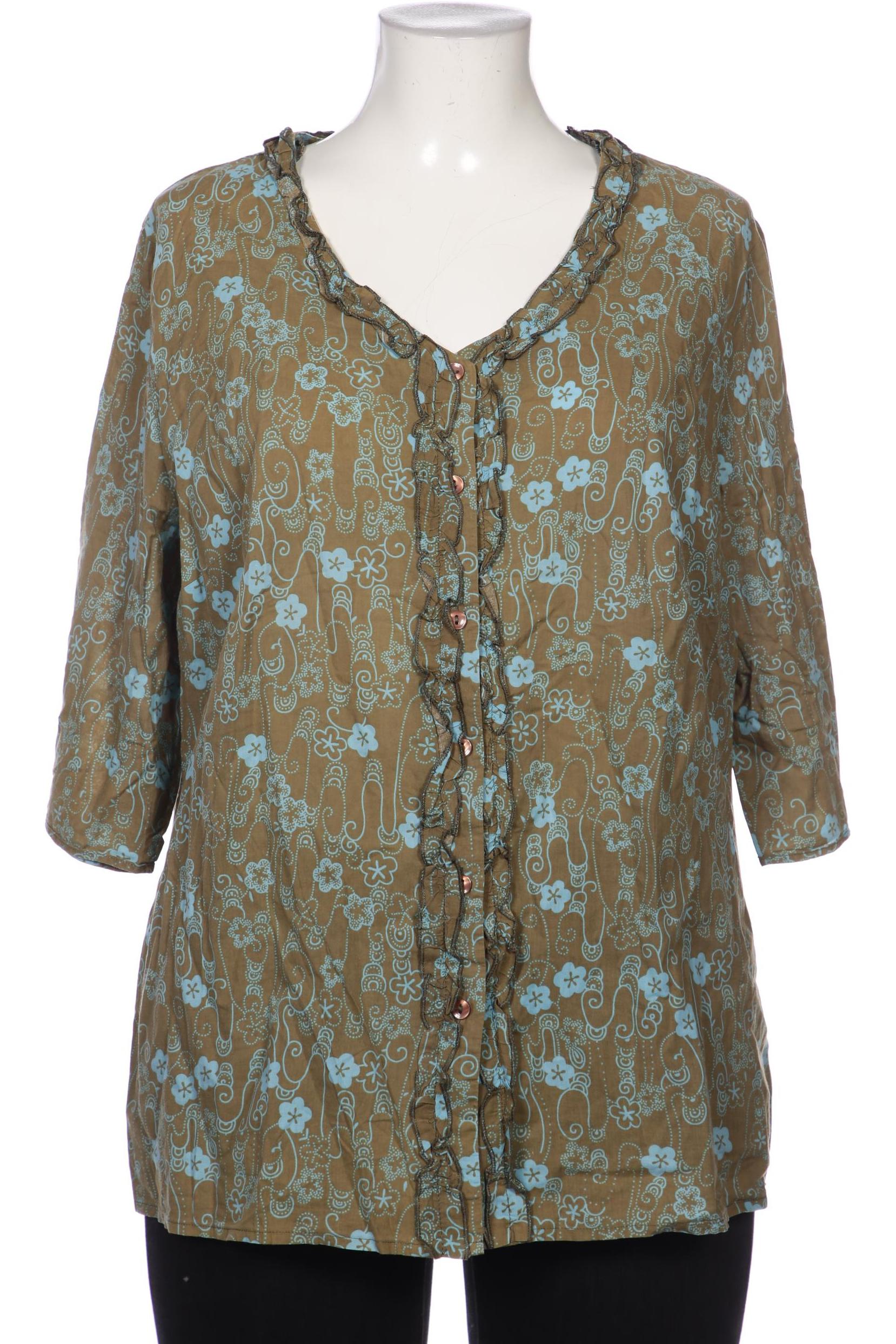 

Ulla Popken Damen Bluse, grün, Gr. 46