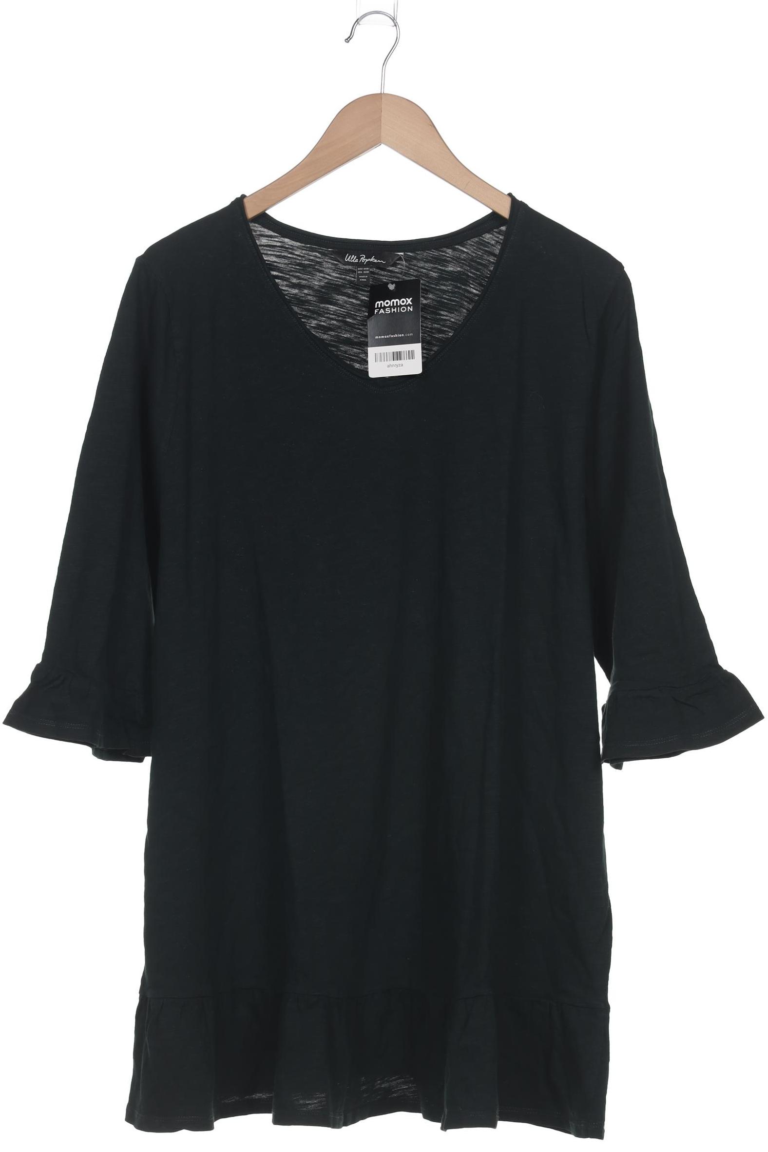 

Ulla Popken Damen Langarmshirt, schwarz, Gr. 54