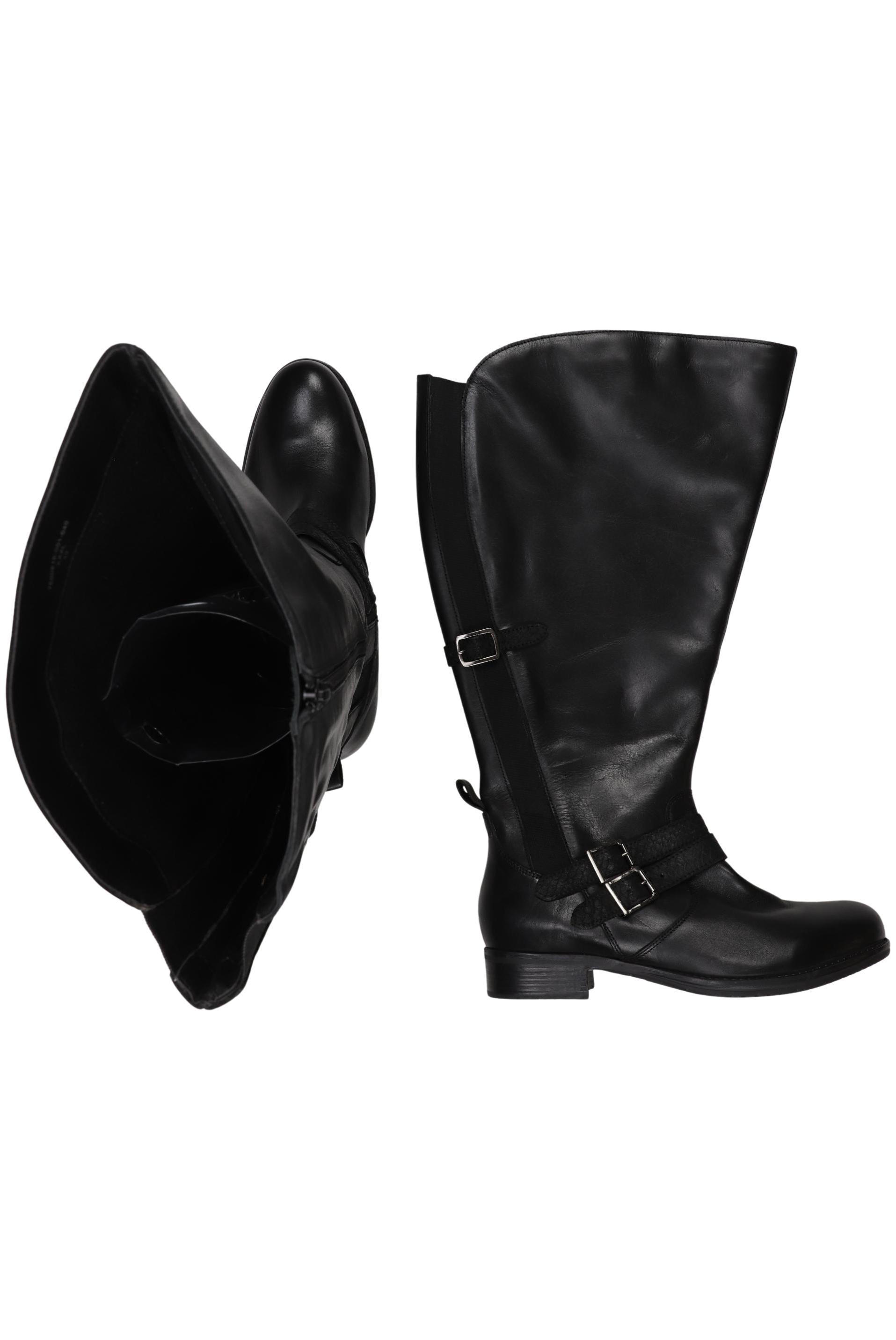 

Ulla Popken Damen Stiefel, schwarz, Gr. 40