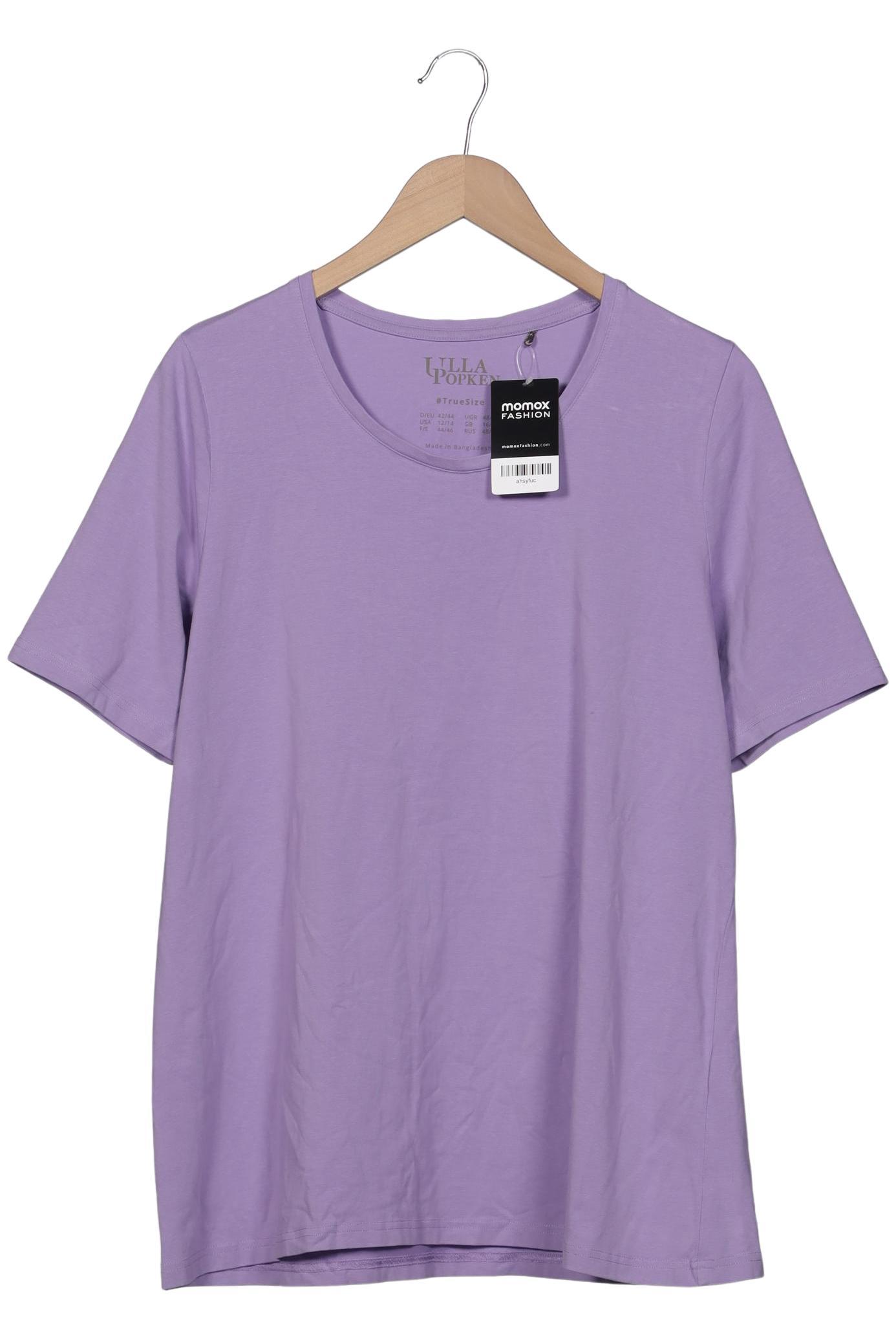 

Ulla Popken Damen T-Shirt, flieder, Gr. 42