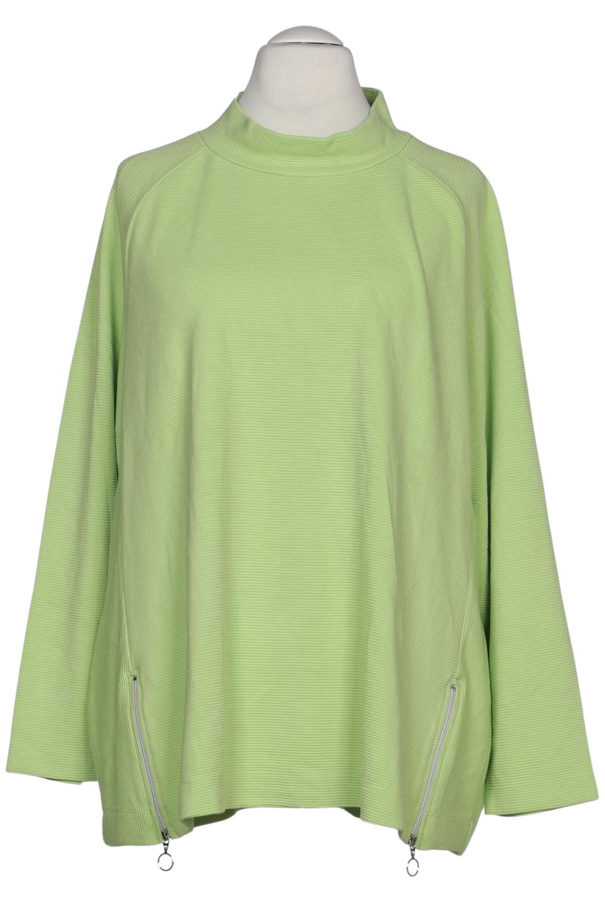 

Ulla Popken Damen Langarmshirt, hellgrün, Gr. 54