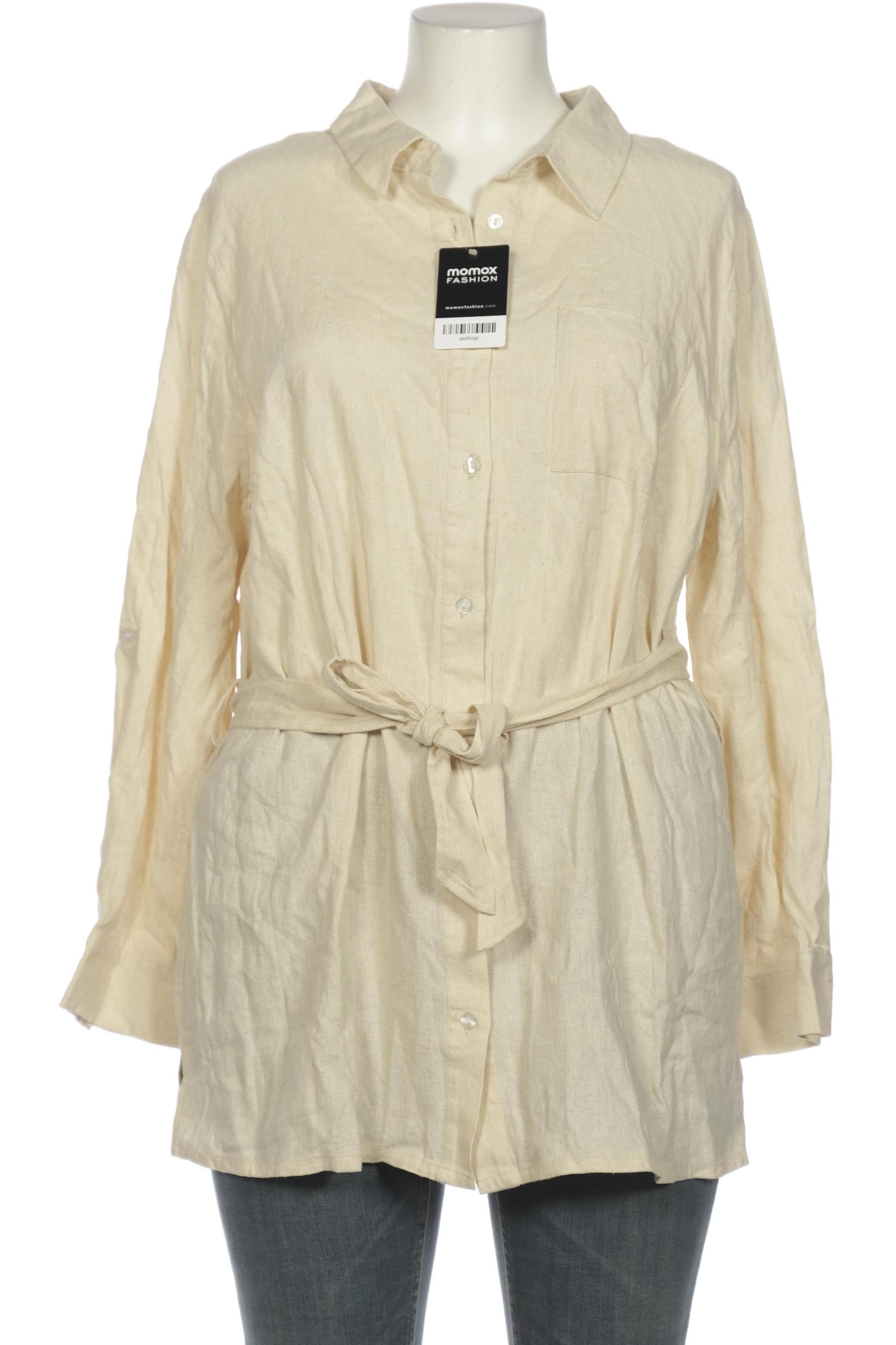 

Ulla Popken Damen Bluse, beige, Gr. 46