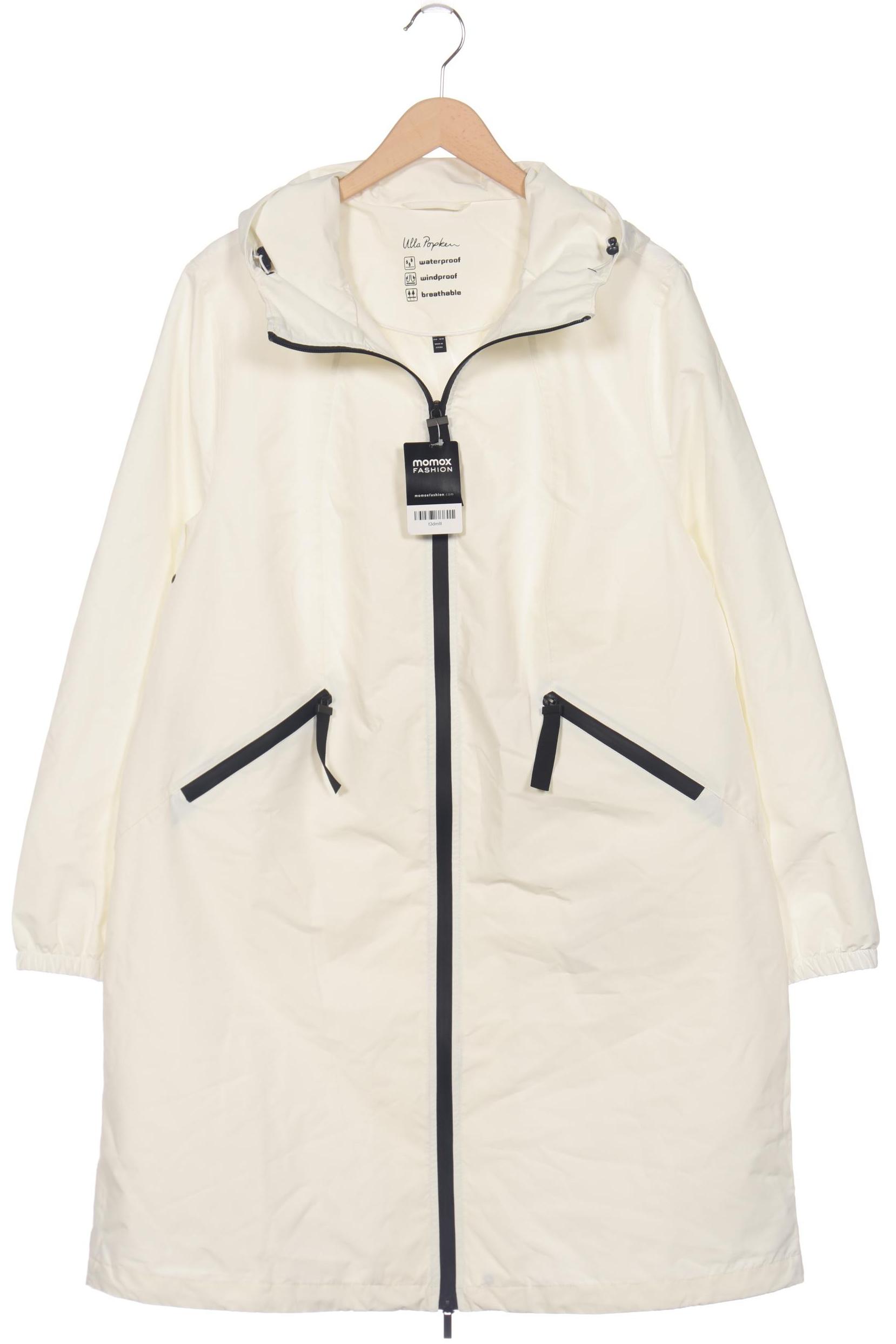 

Ulla Popken Damen Mantel, weiß, Gr. 46