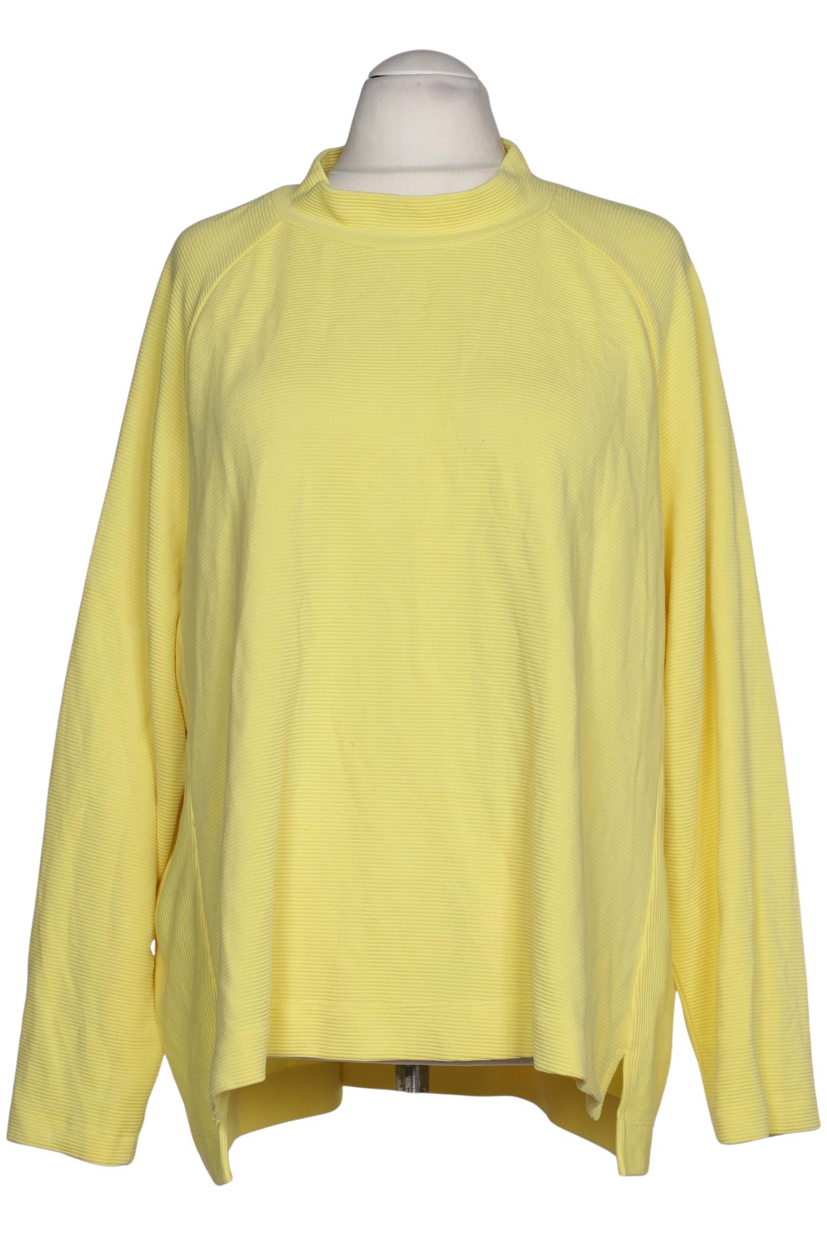 

Ulla Popken Damen Sweatshirt, gelb, Gr. 56