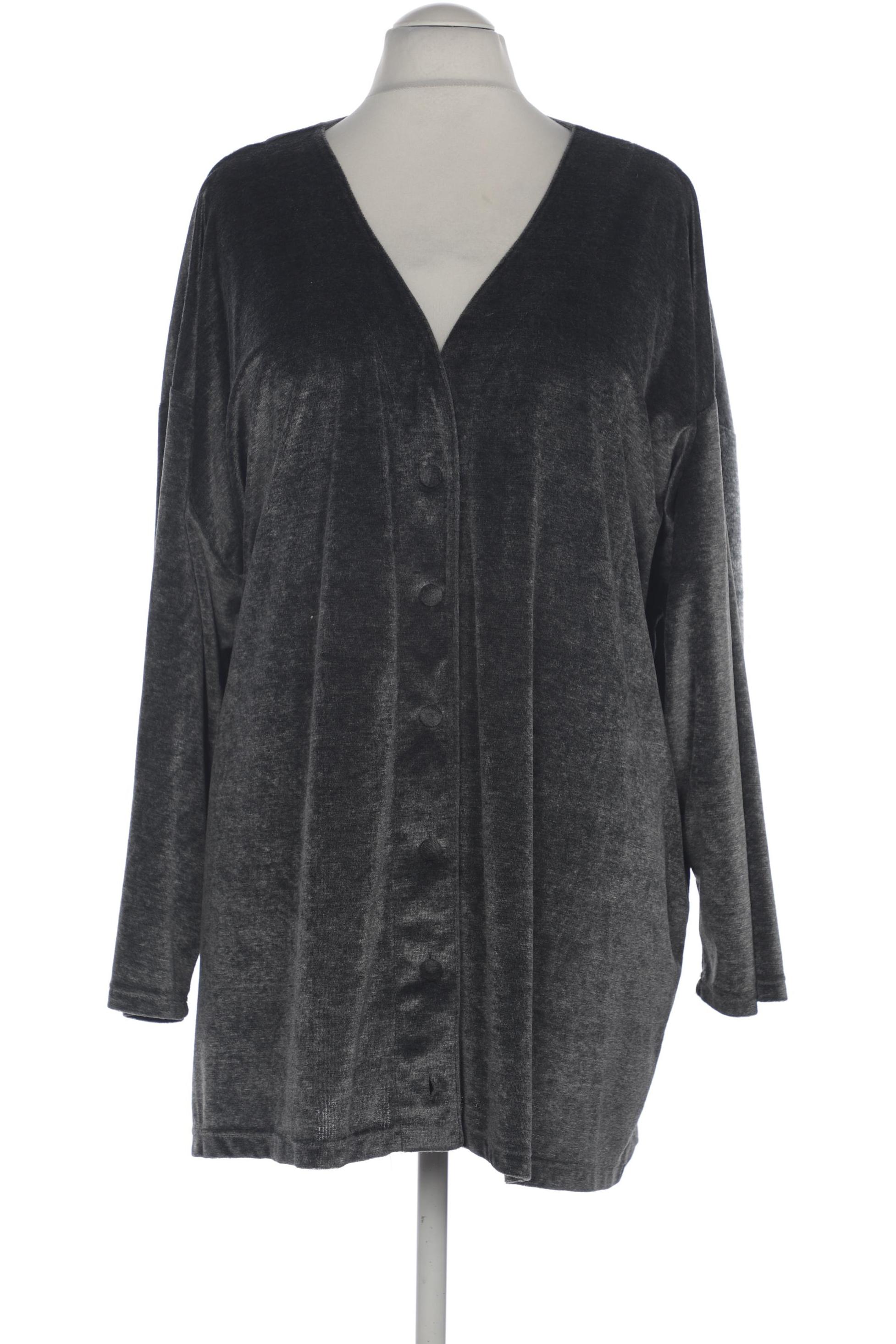 

Ulla Popken Damen Strickjacke, grau, Gr. 54