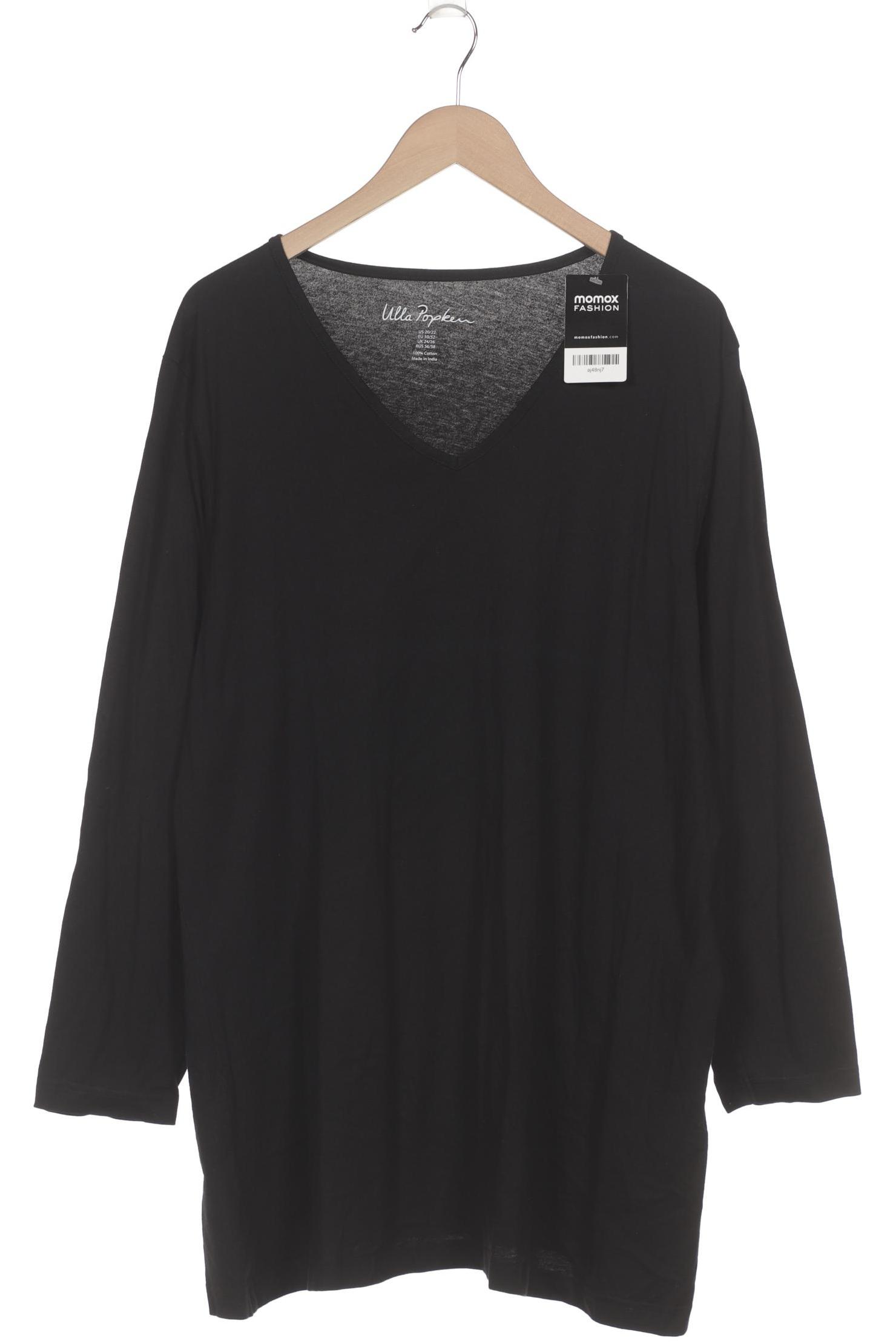 

Ulla Popken Damen Langarmshirt, schwarz, Gr. 50