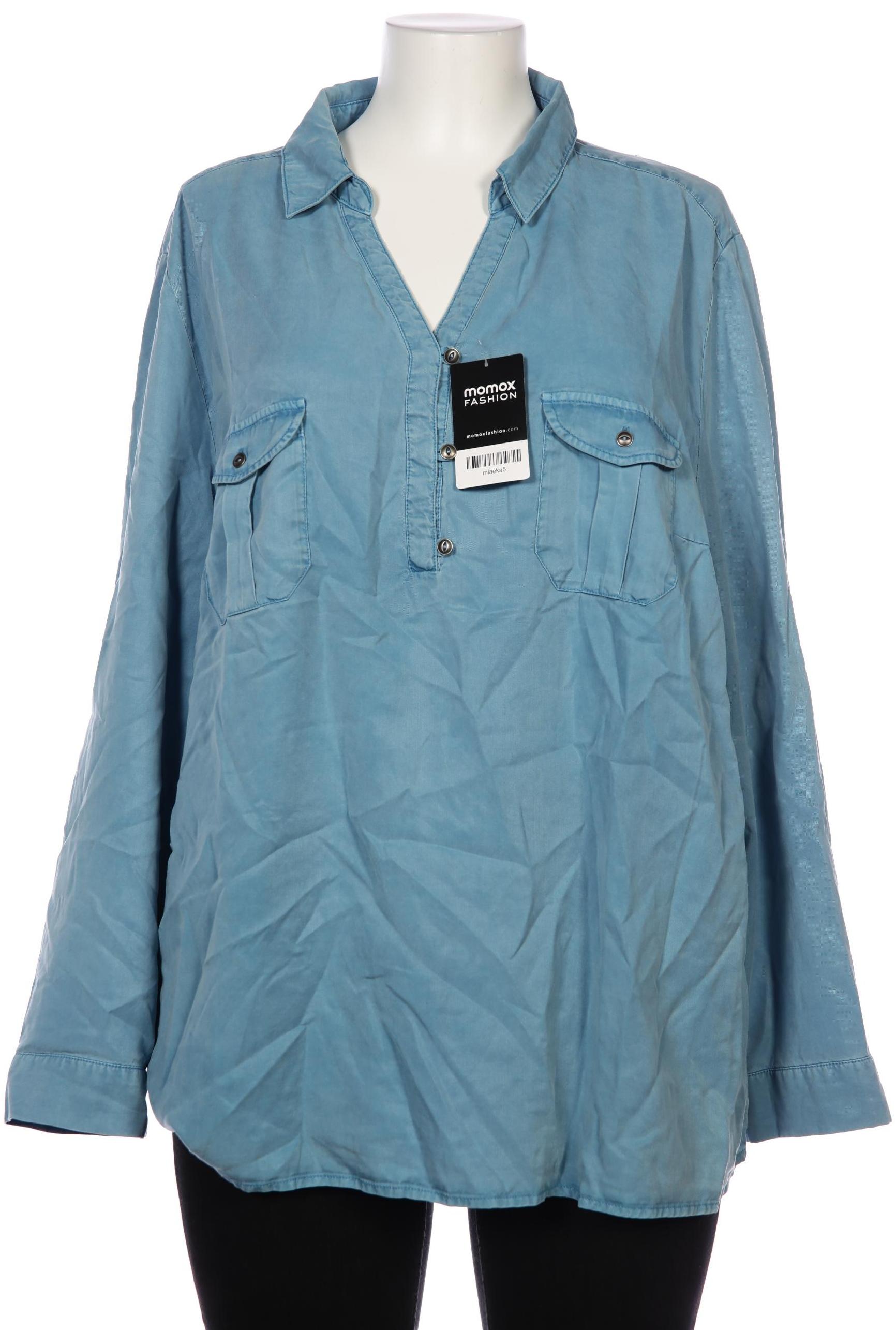 

Ulla Popken Damen Bluse, hellblau, Gr. 50