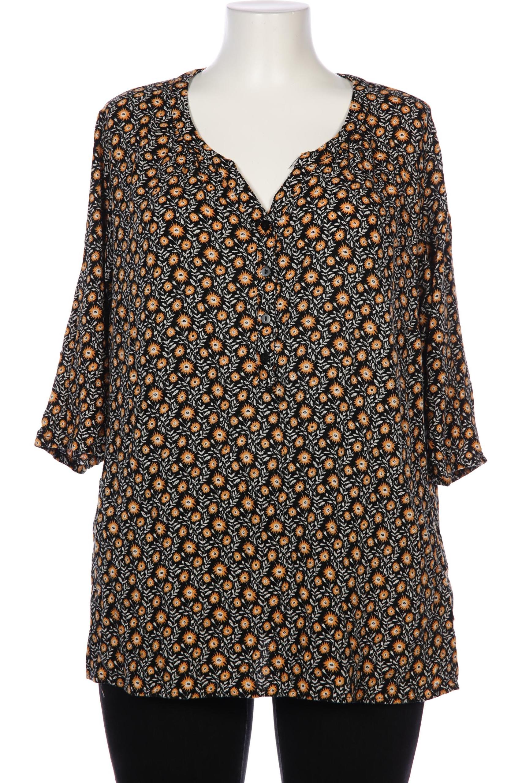 

Ulla Popken Damen Bluse, schwarz, Gr. 52