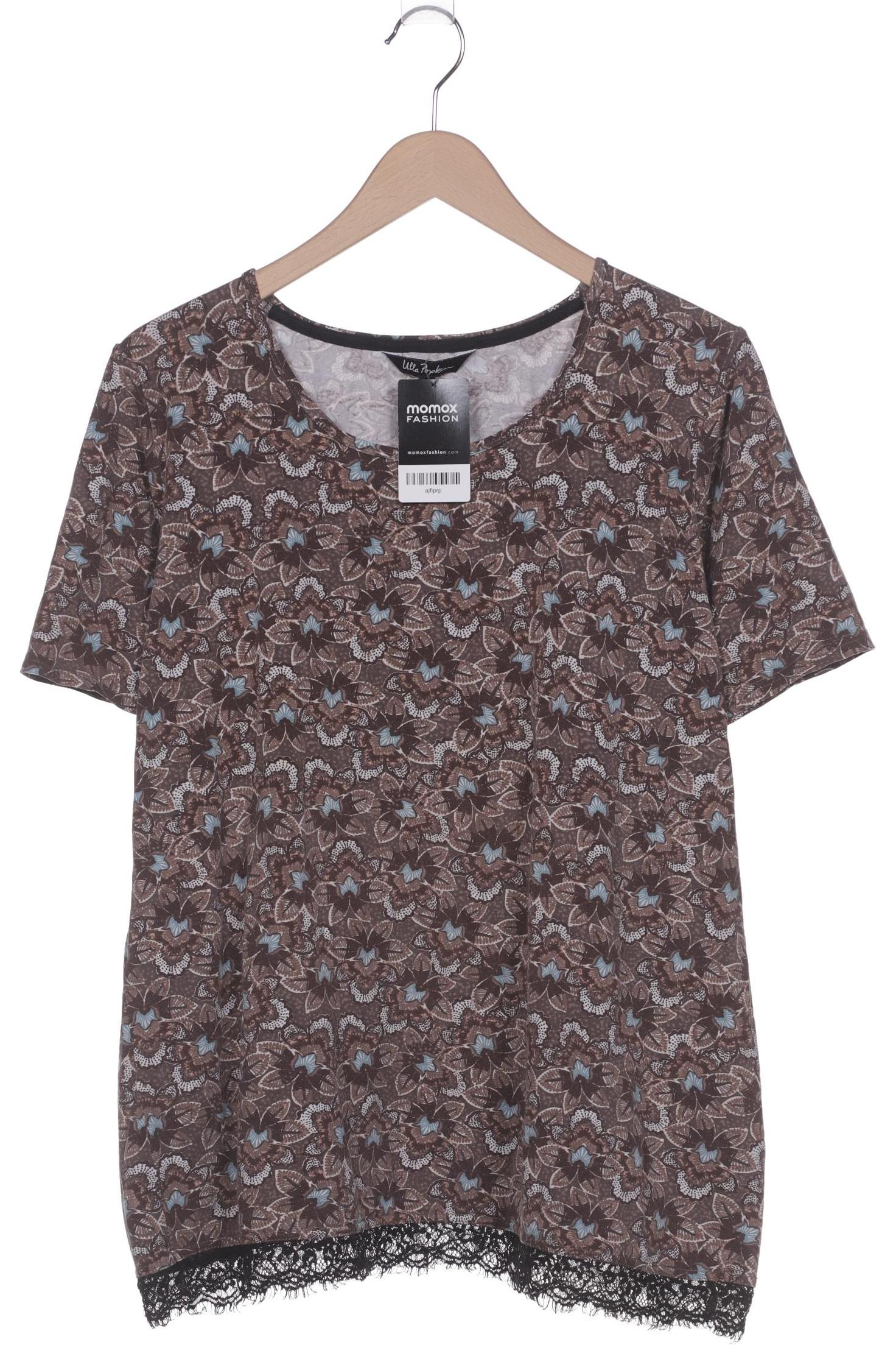 

Ulla Popken Damen T-Shirt, braun, Gr. 46