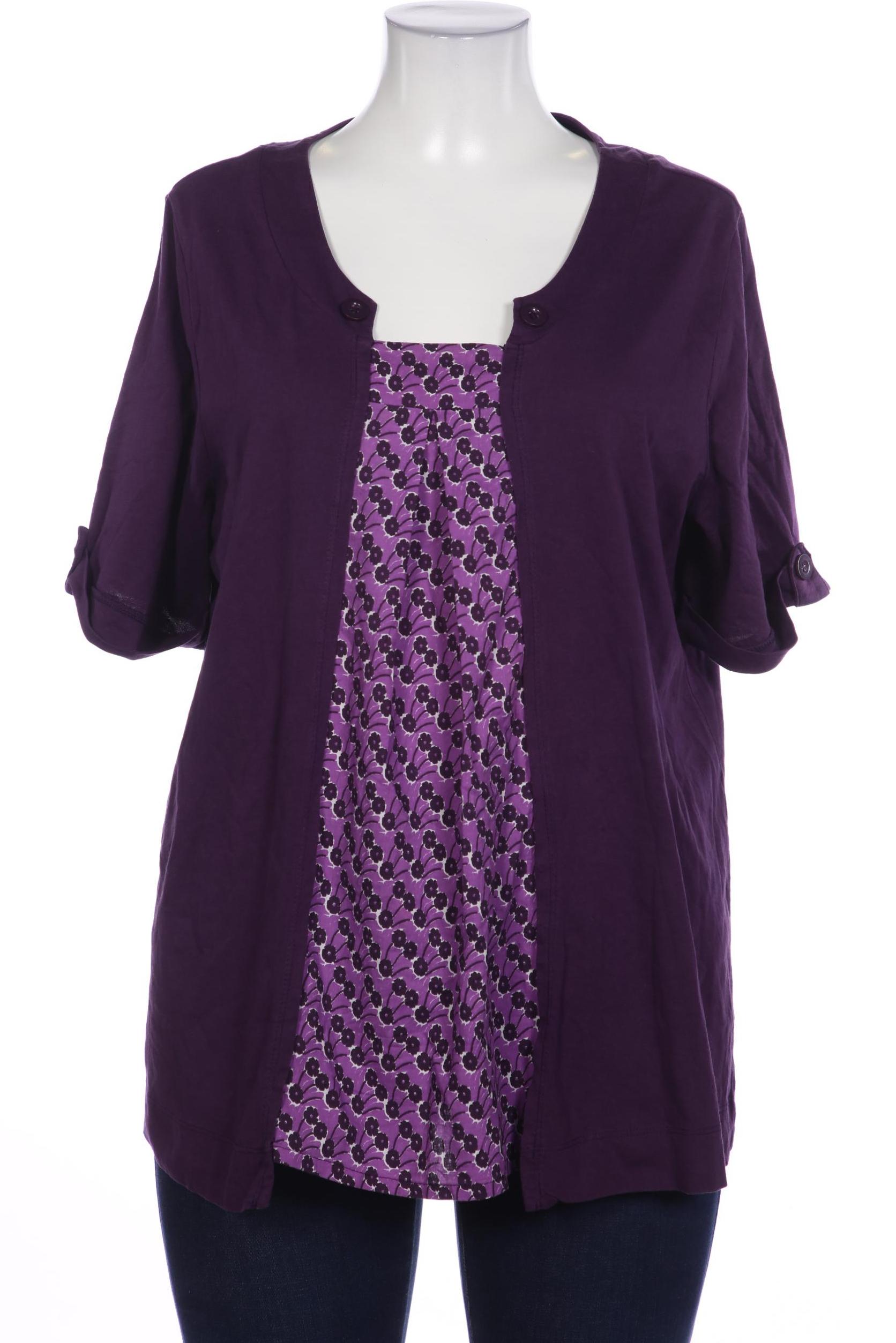

Ulla Popken Damen Bluse, flieder, Gr. 46