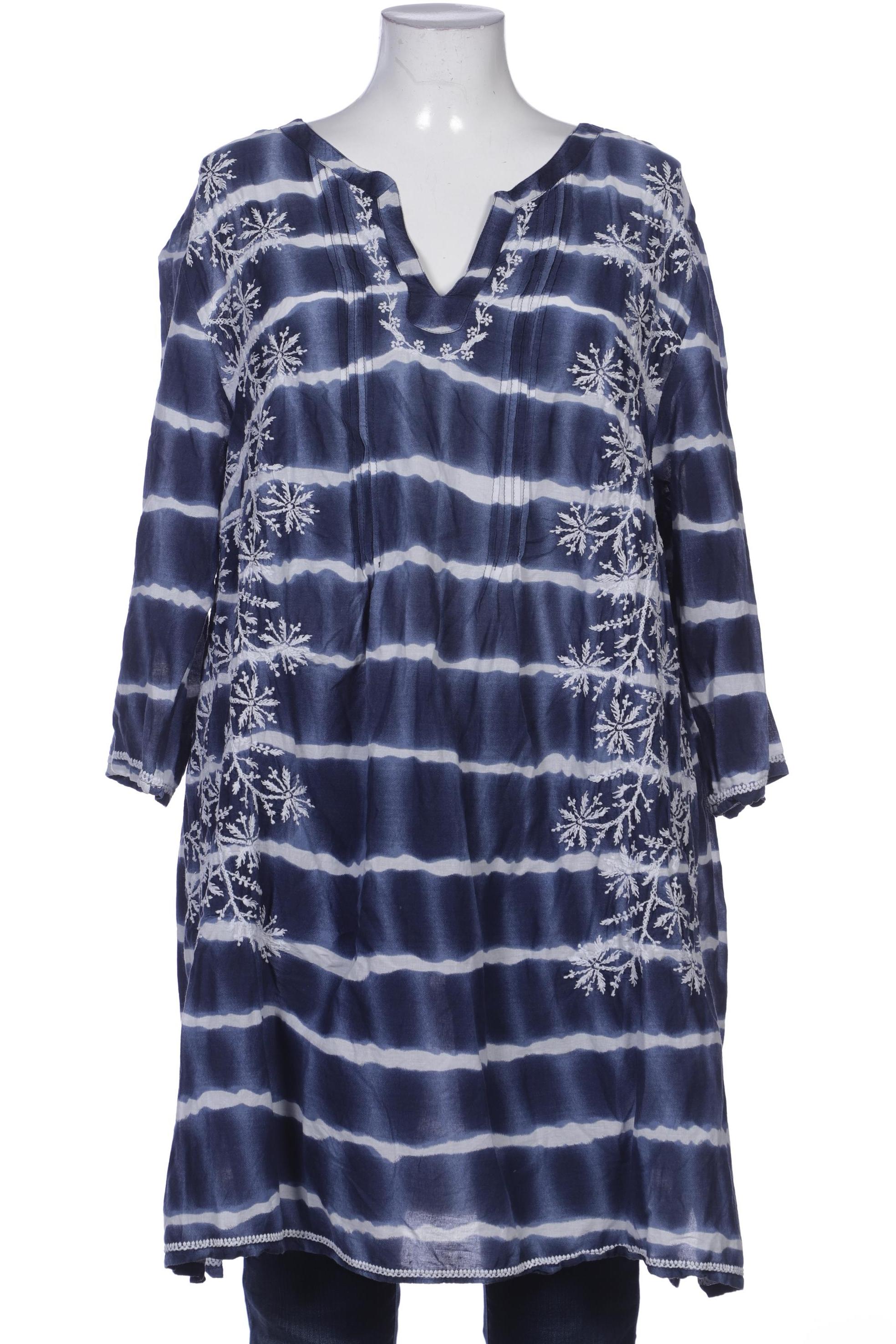 

Ulla Popken Damen Bluse, blau, Gr. 50