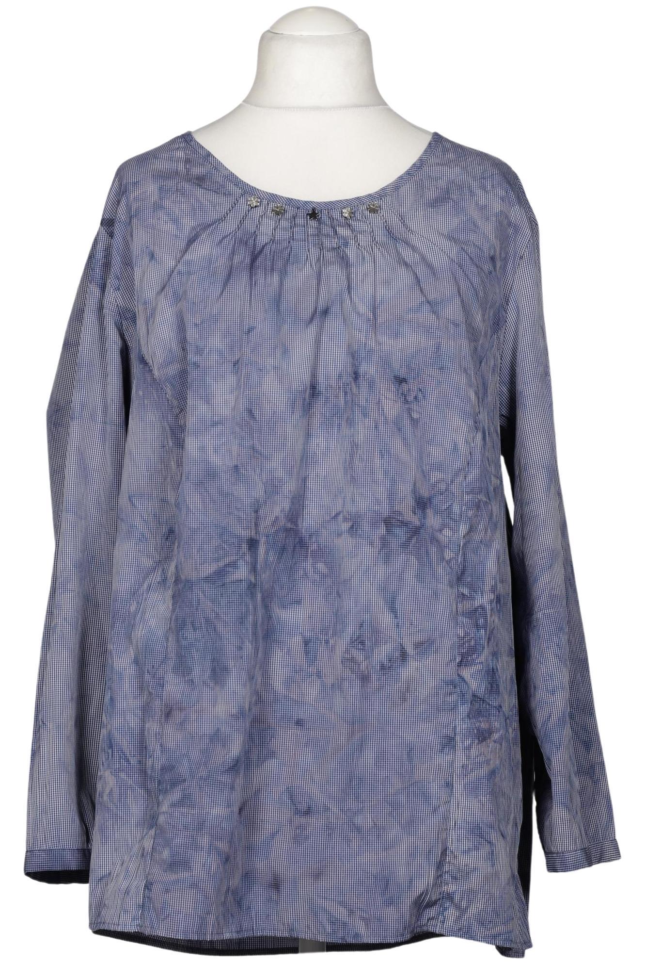 

Ulla Popken Damen Bluse, blau, Gr. 50