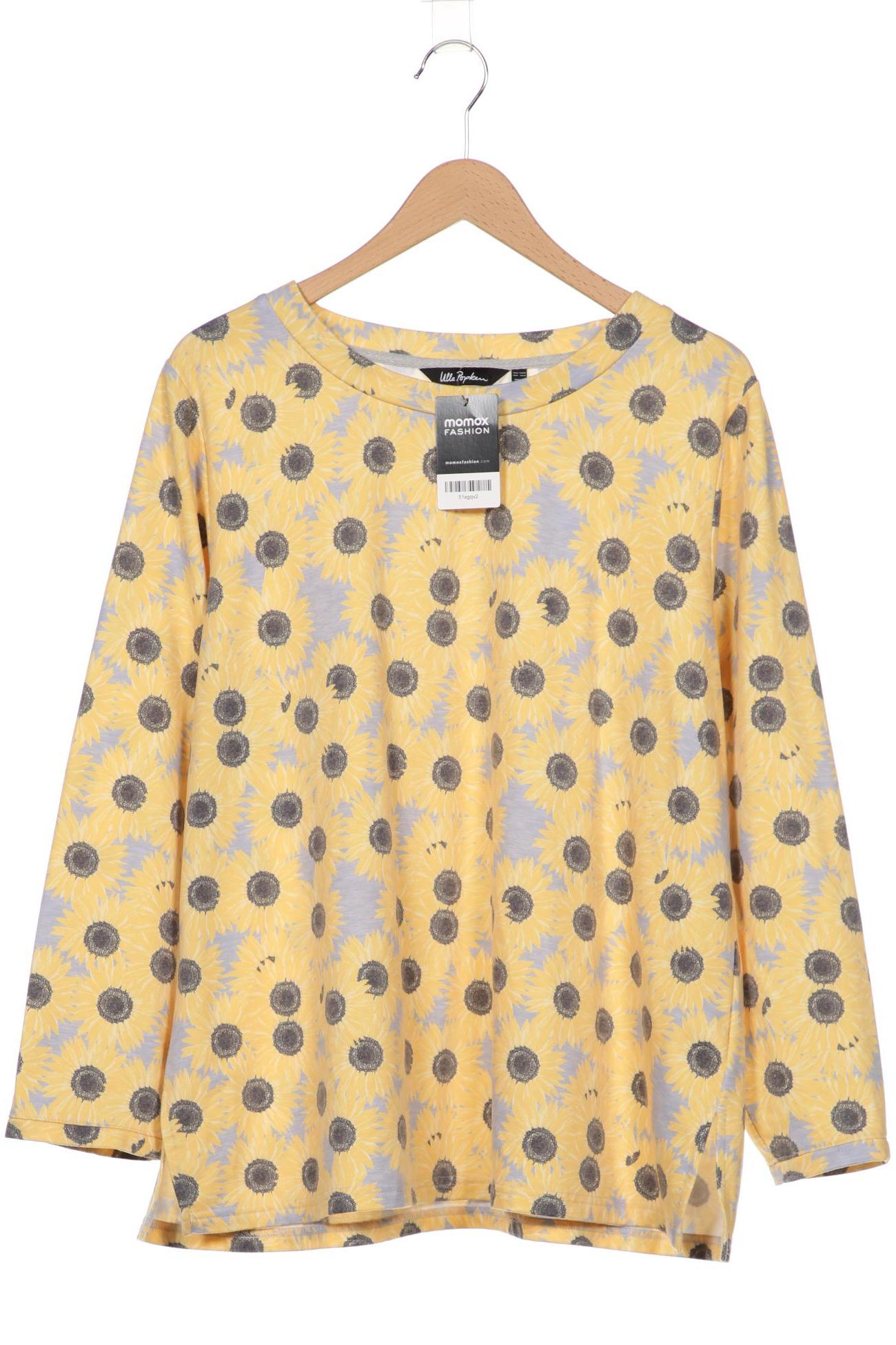 

Ulla Popken Damen Langarmshirt, gelb