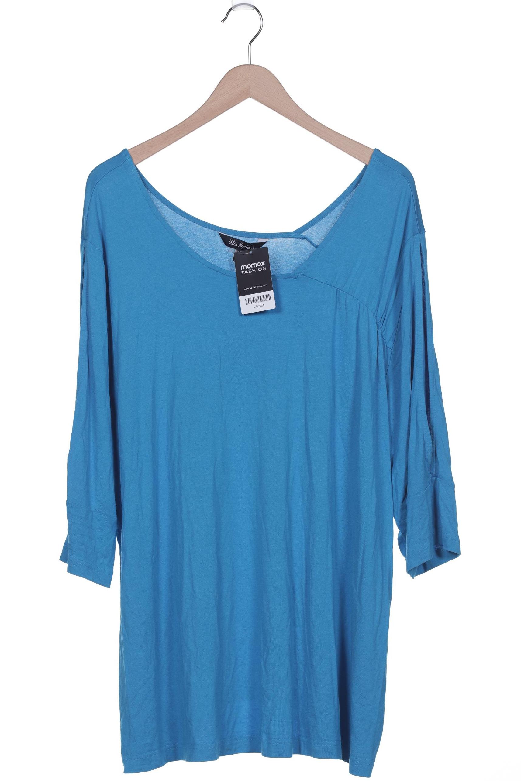 

Ulla Popken Damen Langarmshirt, blau, Gr. 50