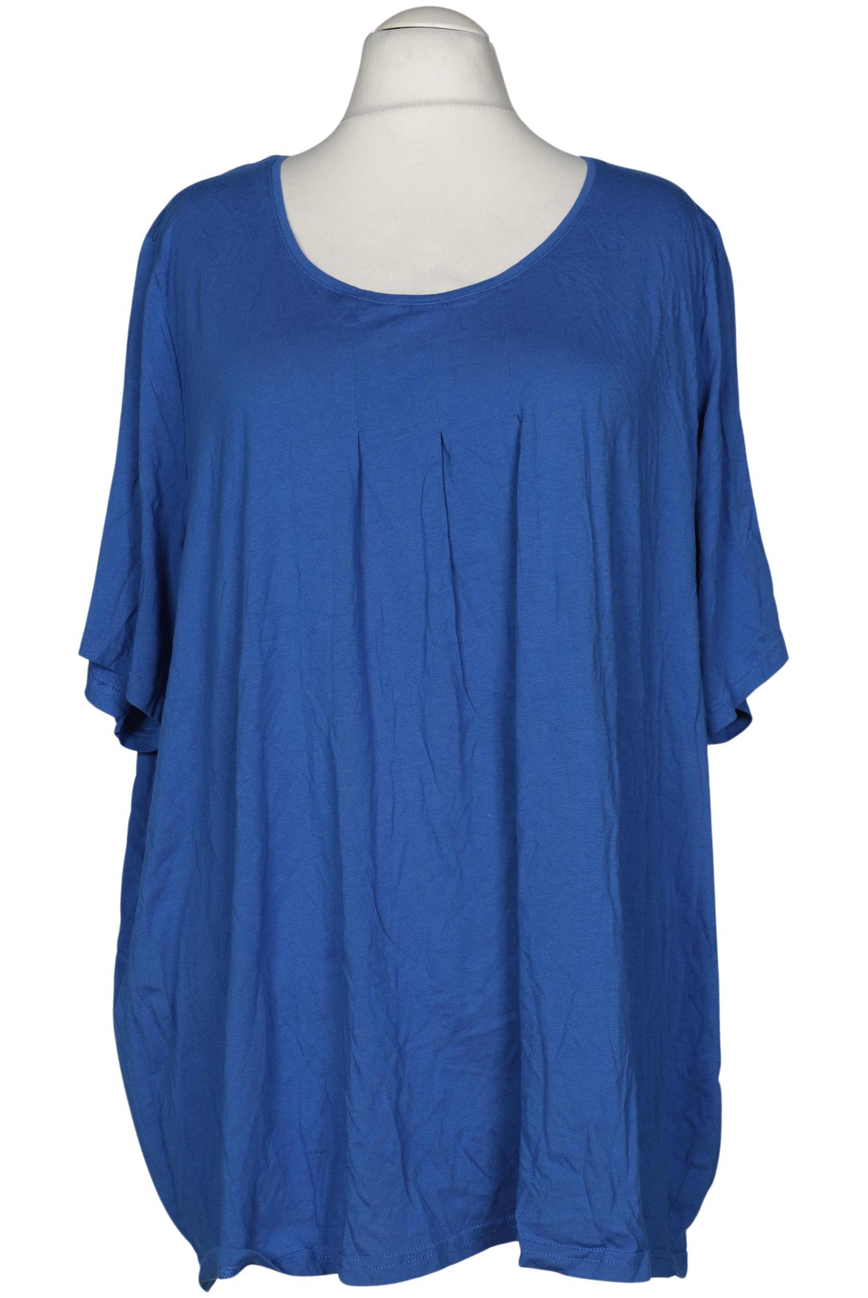 

Ulla Popken Damen T-Shirt, blau, Gr. 58