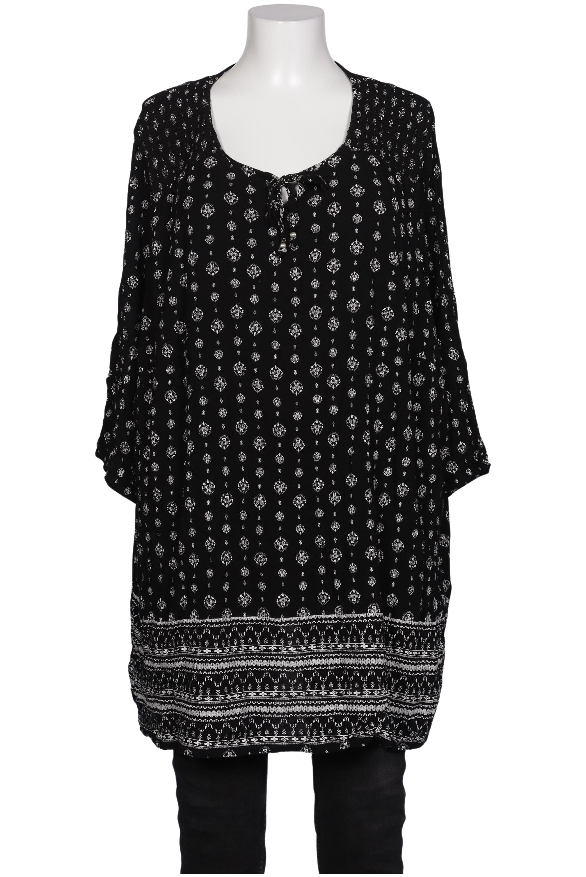 

Ulla Popken Damen Bluse, schwarz, Gr. 48