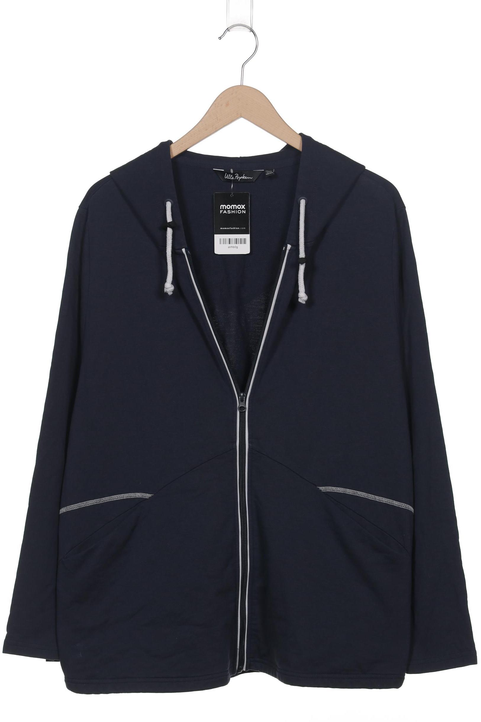 

Ulla Popken Damen Kapuzenpullover, marineblau, Gr. 50