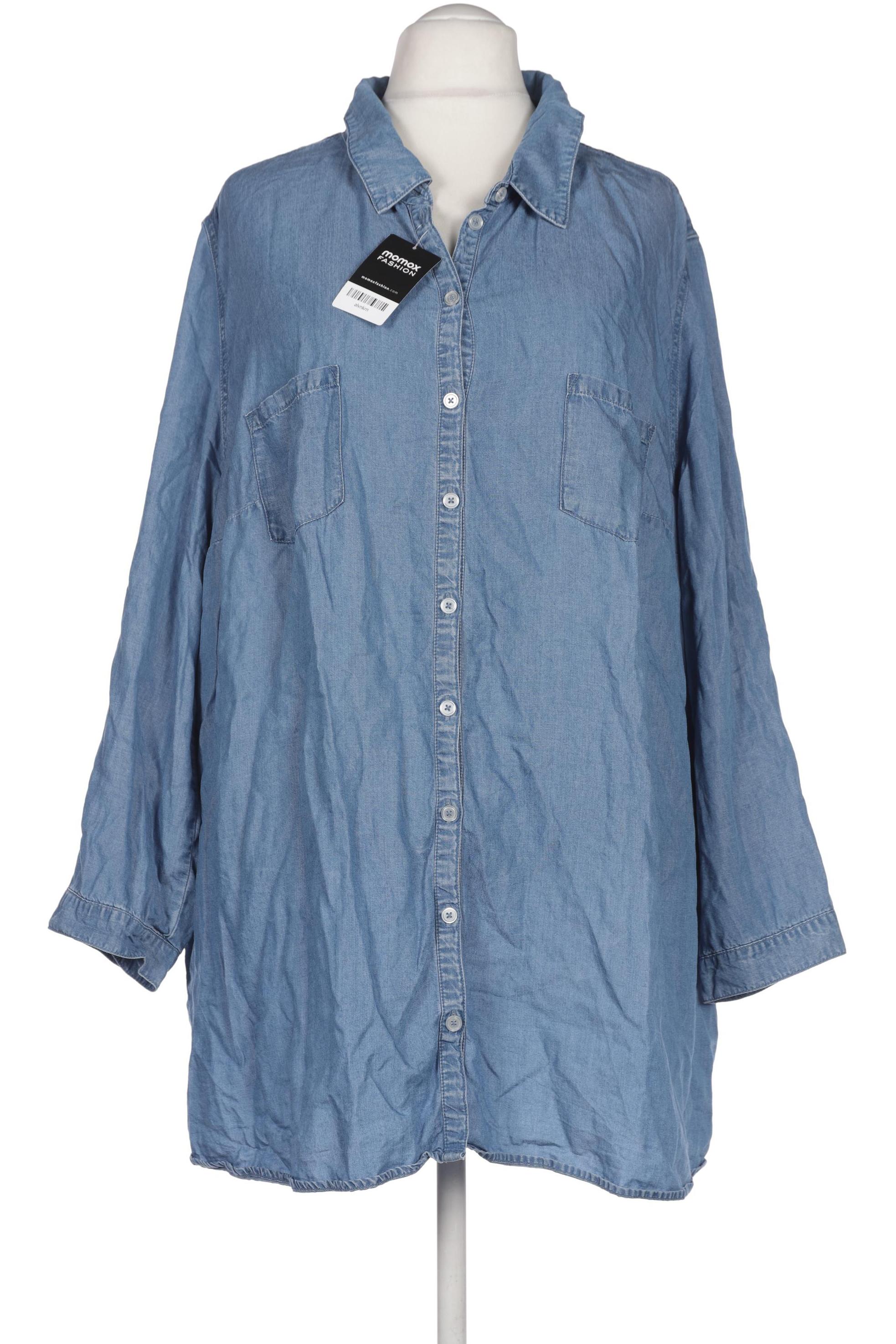 

Ulla Popken Damen Bluse, blau, Gr. 28