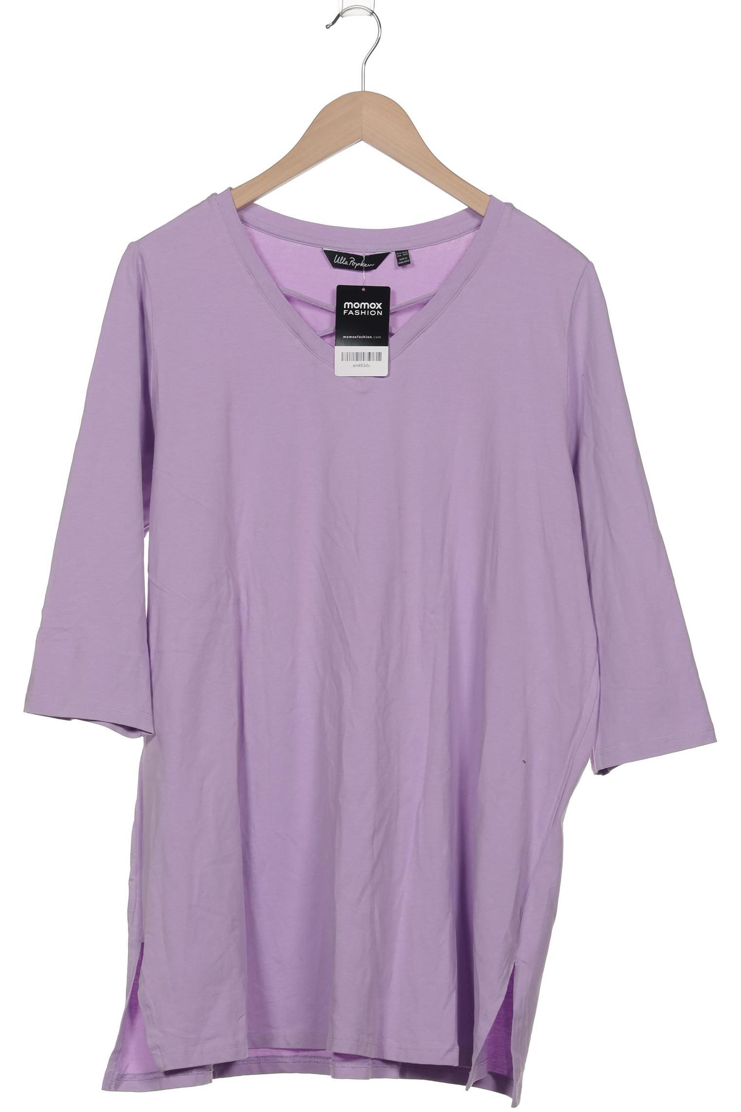 

Ulla Popken Damen Langarmshirt, flieder, Gr. 46