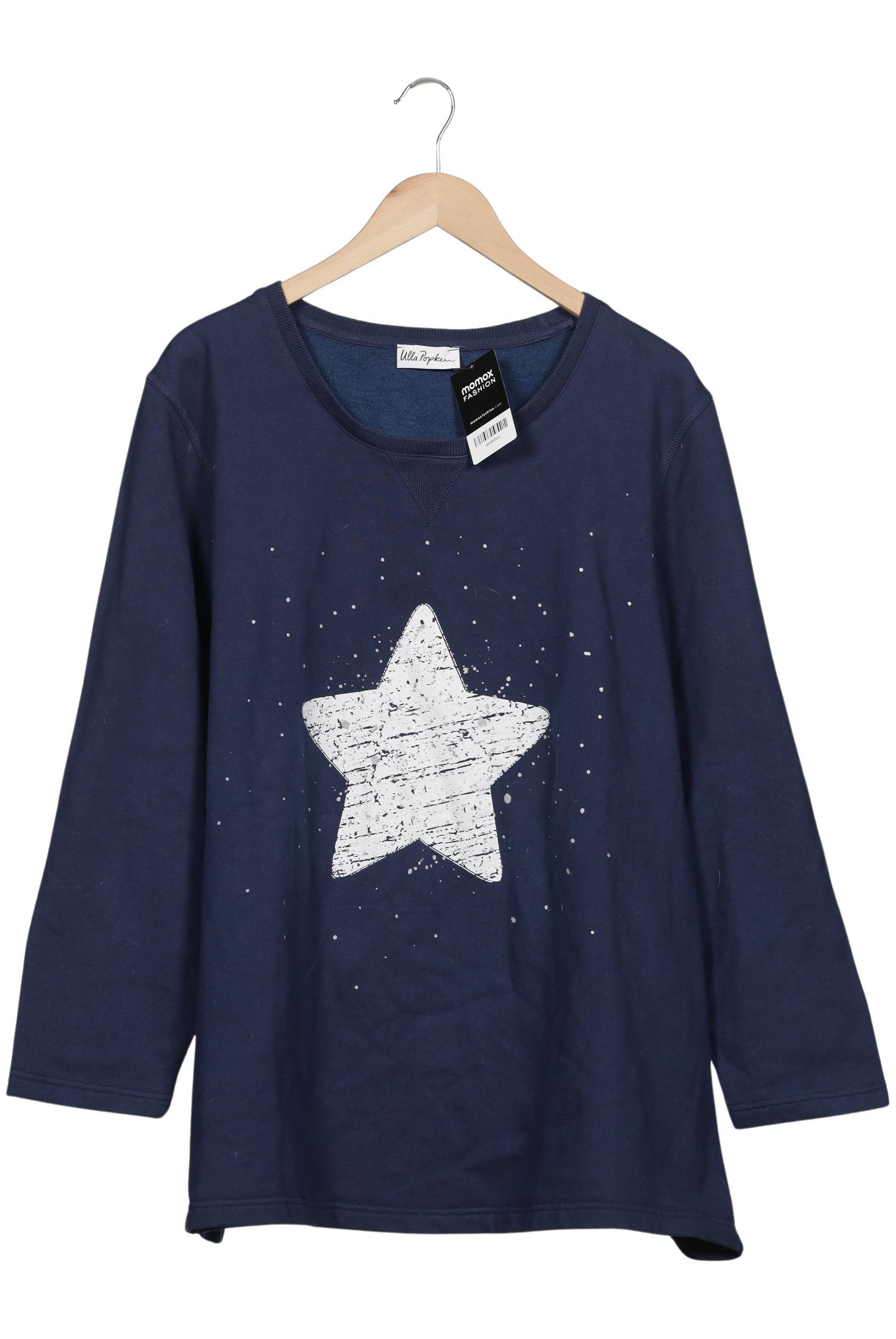 

Ulla Popken Damen Sweatshirt, marineblau, Gr. 54